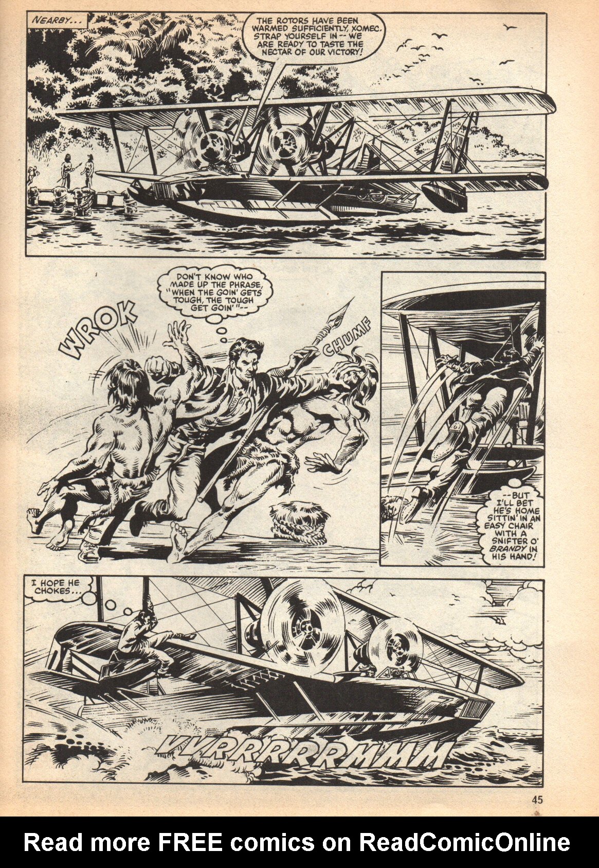 Read online Indiana Jones comic -  Issue #7 - 45