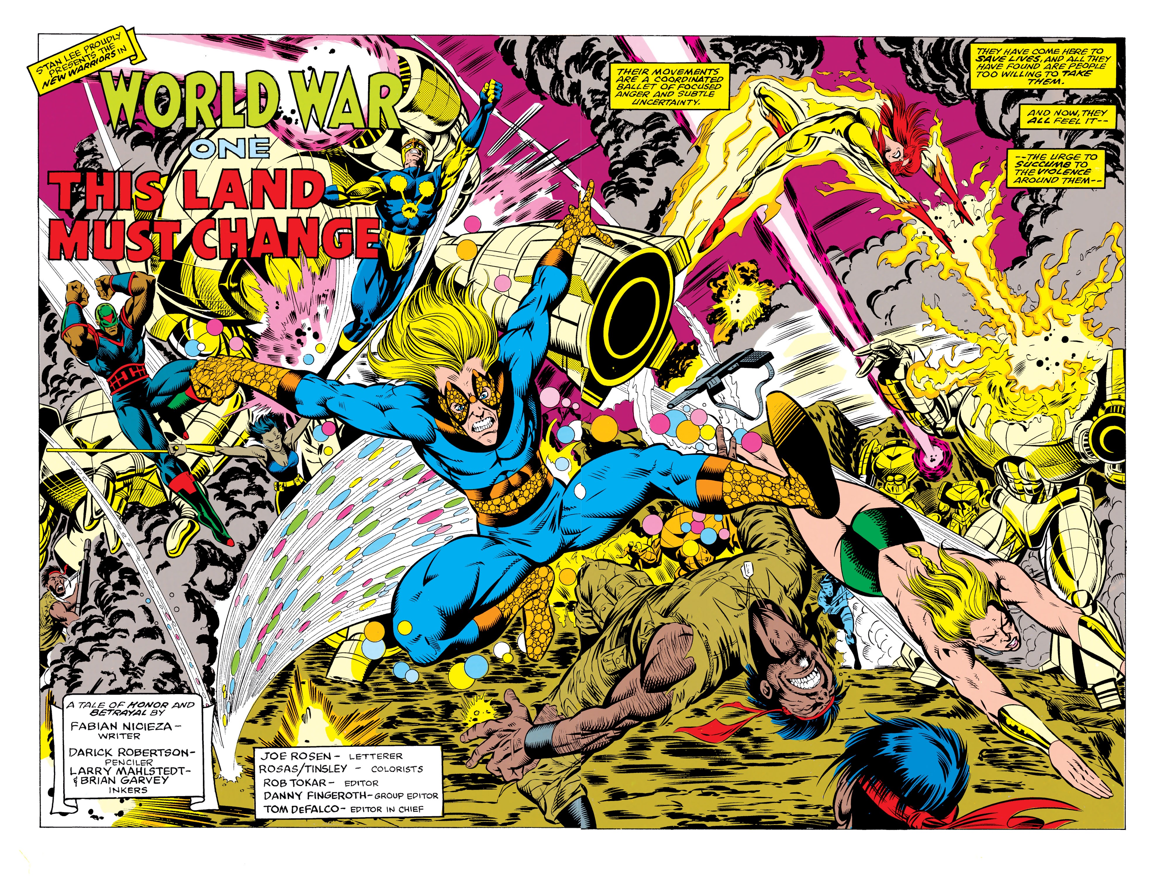 Read online The New Warriors comic -  Issue #29 - 5