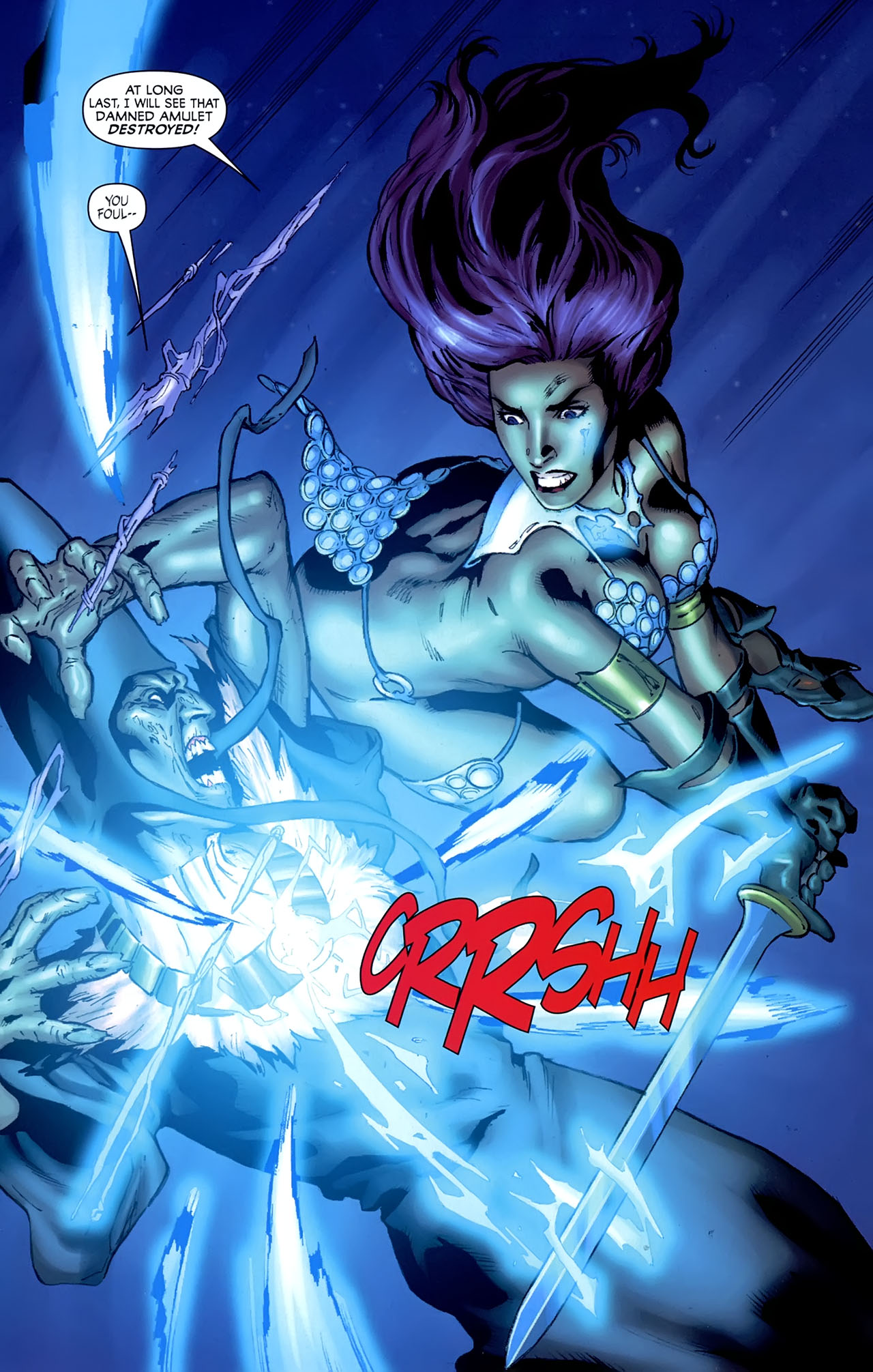 Read online Spider-Man/Red Sonja comic -  Issue #5 - 17