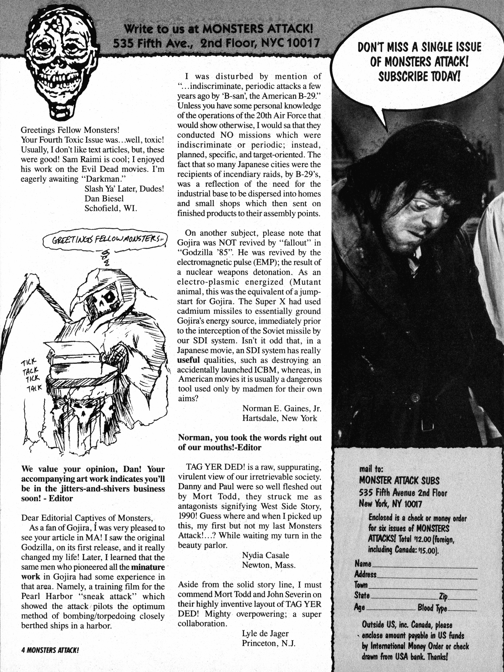 Read online Monsters Attack comic -  Issue #5 - 4