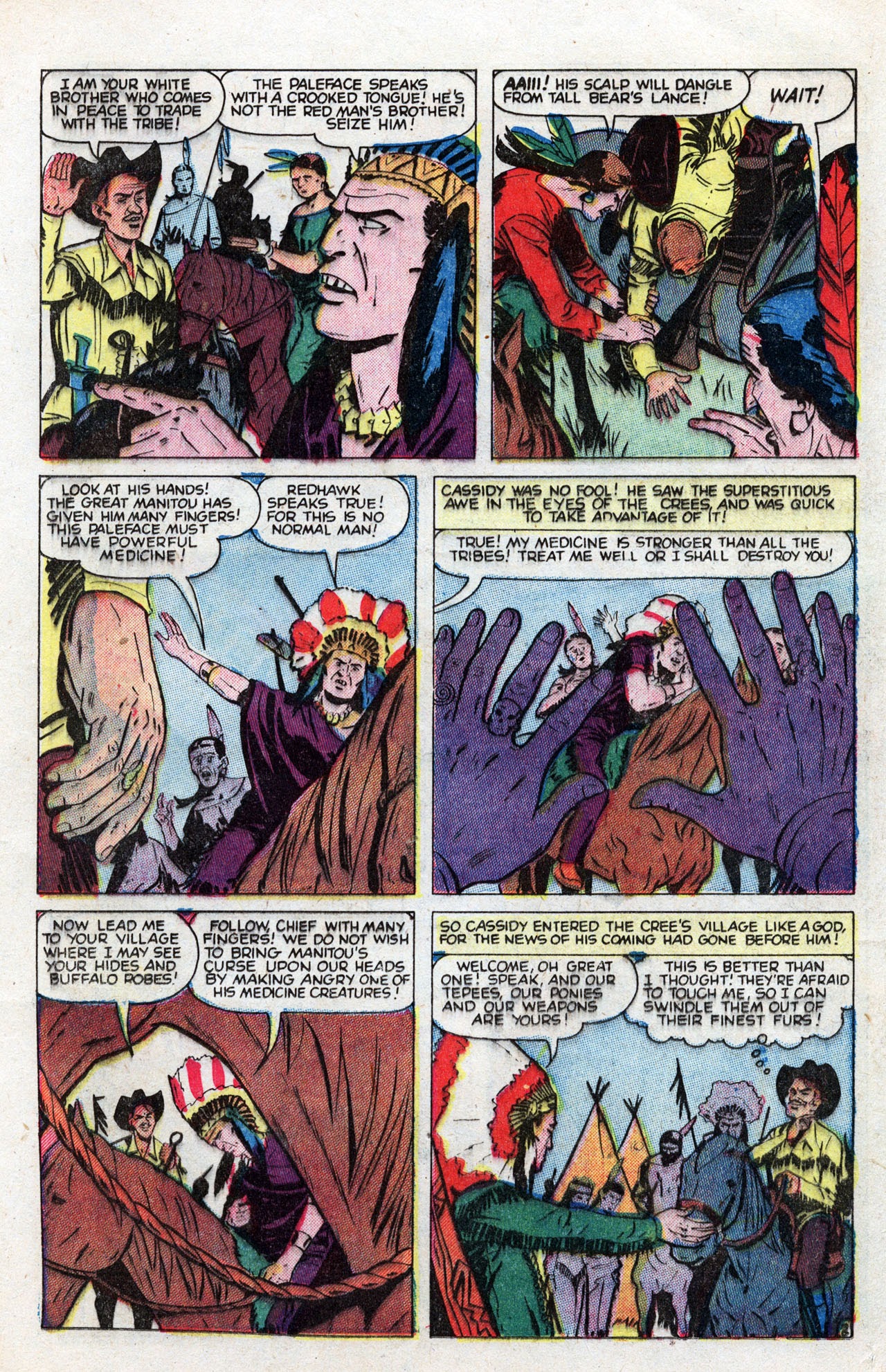 Read online Western Thrillers (1954) comic -  Issue #3 - 13