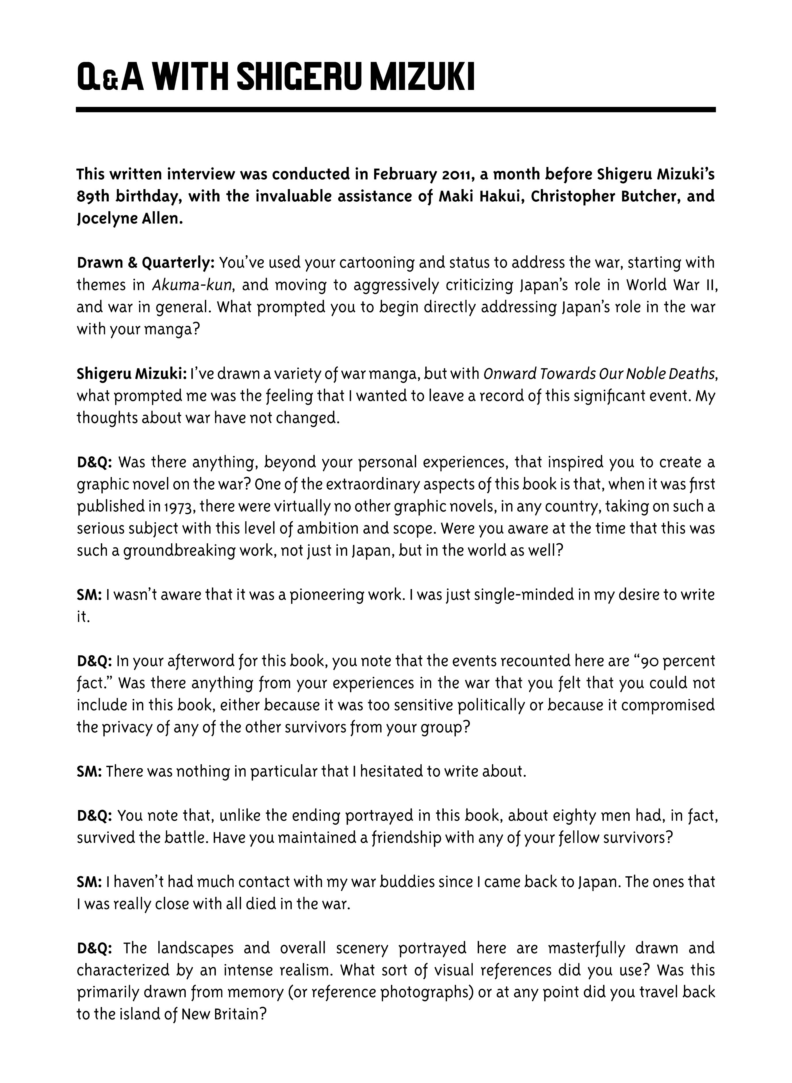 Read online Onward Towards Our Noble Deaths comic -  Issue # TPB (Part 4) - 53