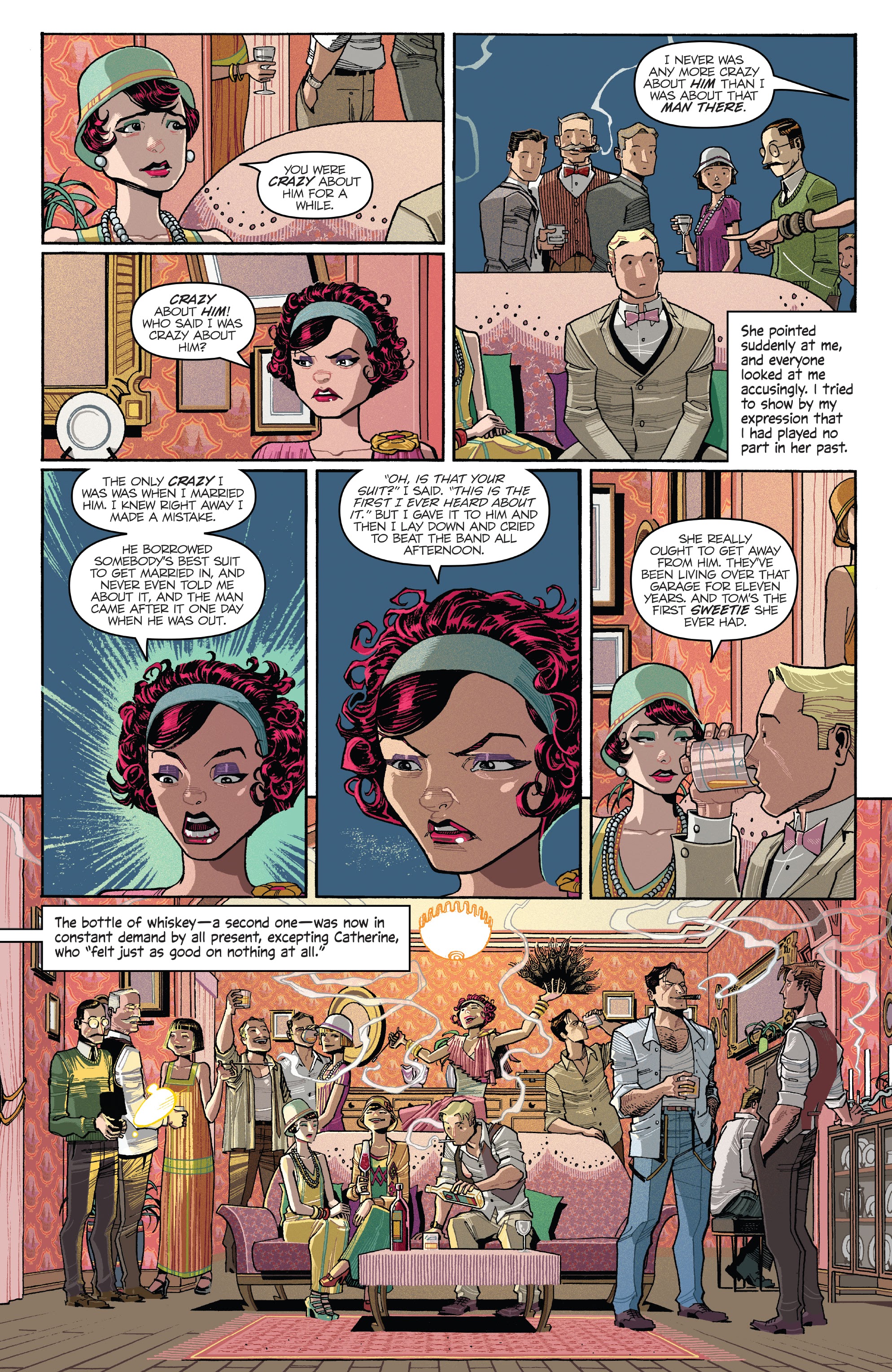 Read online The Great Gatsby comic -  Issue #2 - 10