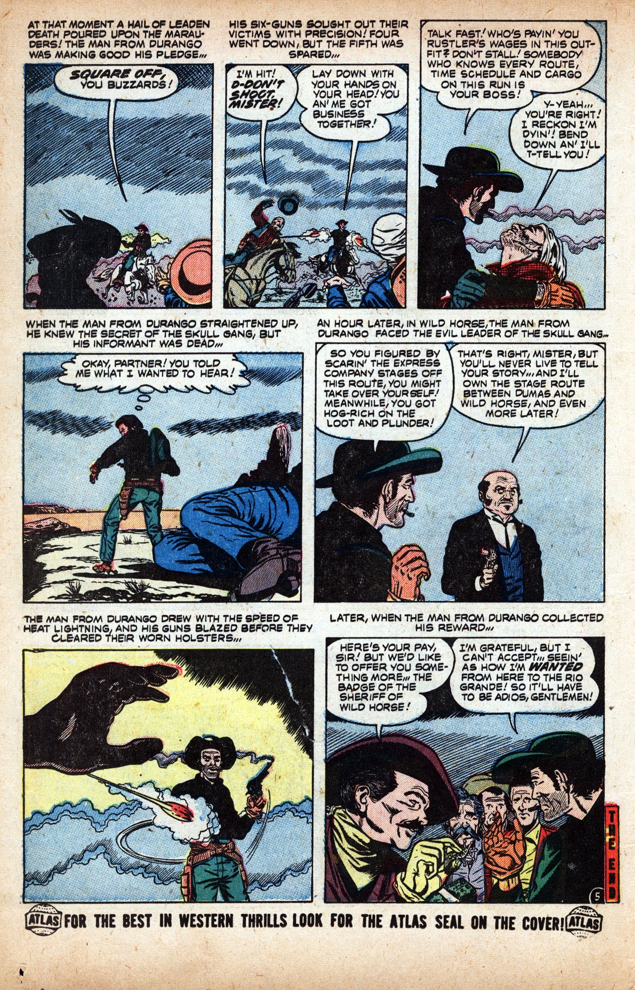 Read online Outlaw Fighters comic -  Issue #2 - 14