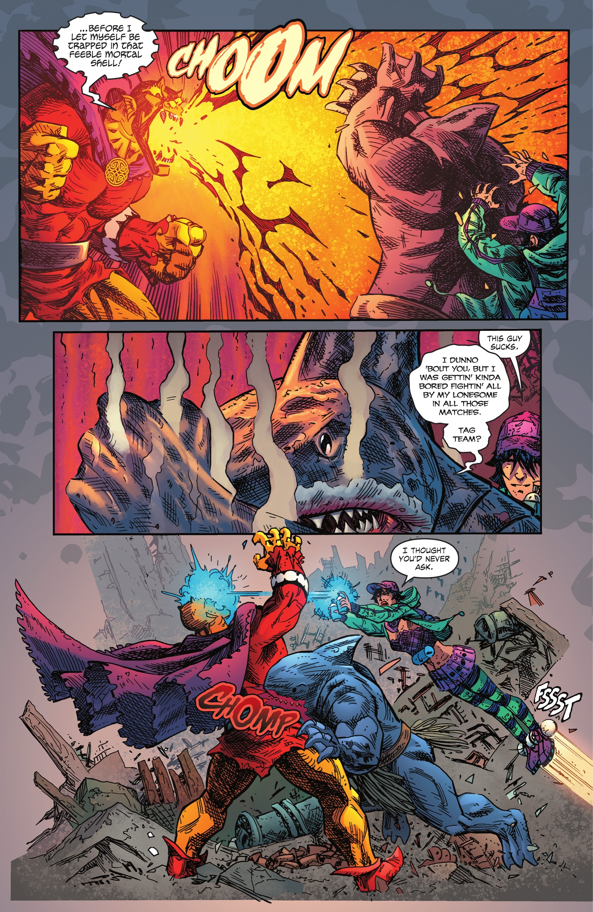 Read online Suicide Squad: King Shark comic -  Issue #8 - 9