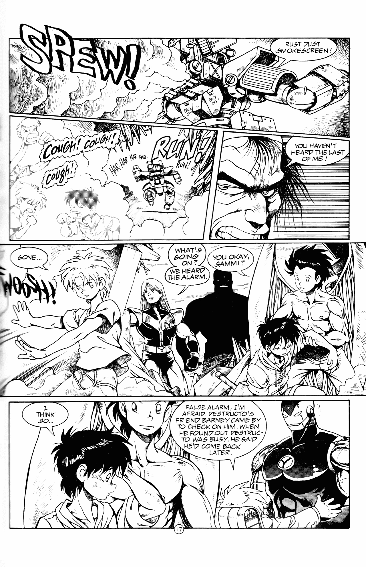 Read online Ninja High School (1986) comic -  Issue #42 - 19