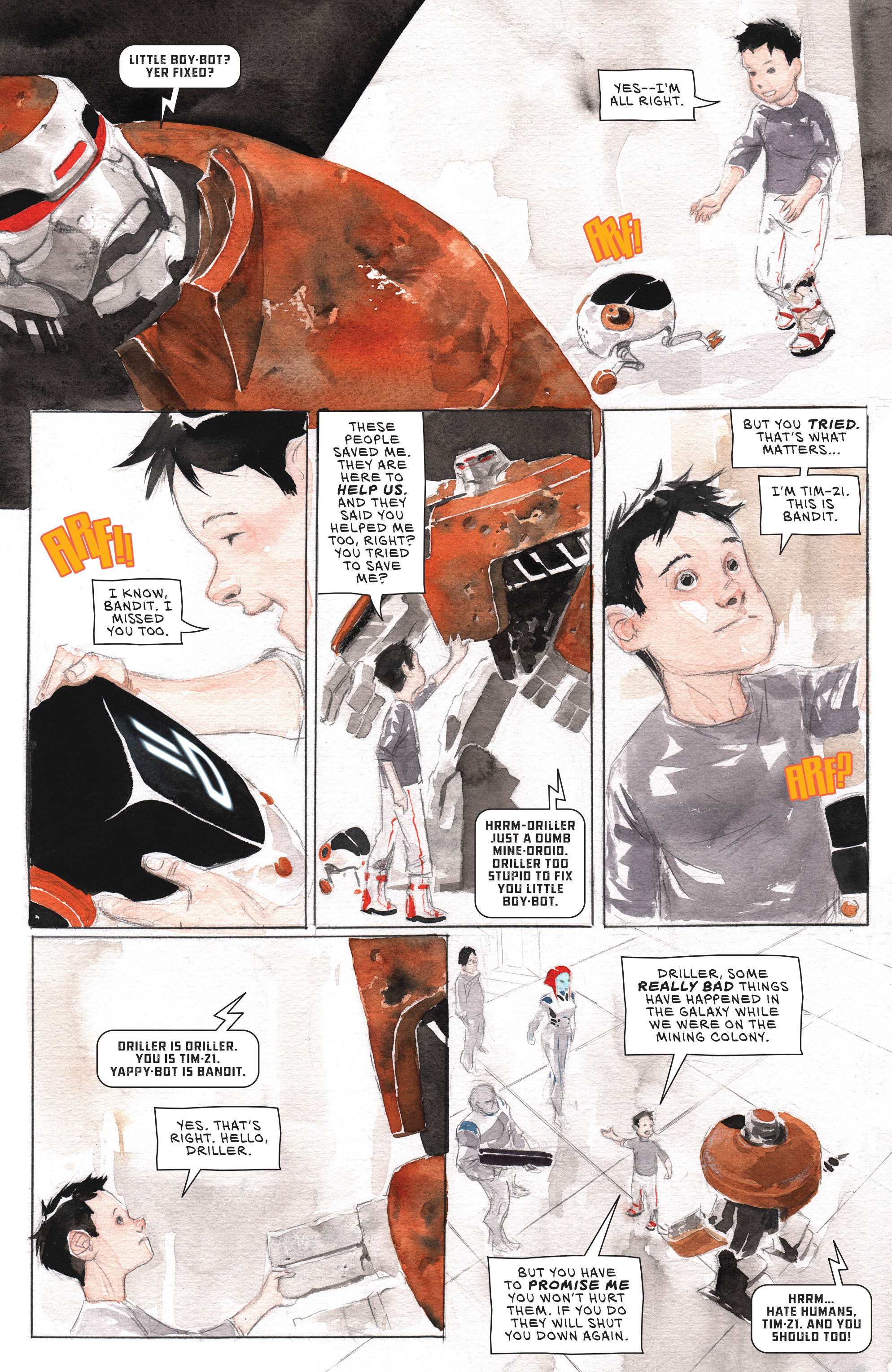 Read online Descender comic -  Issue #4 - 8