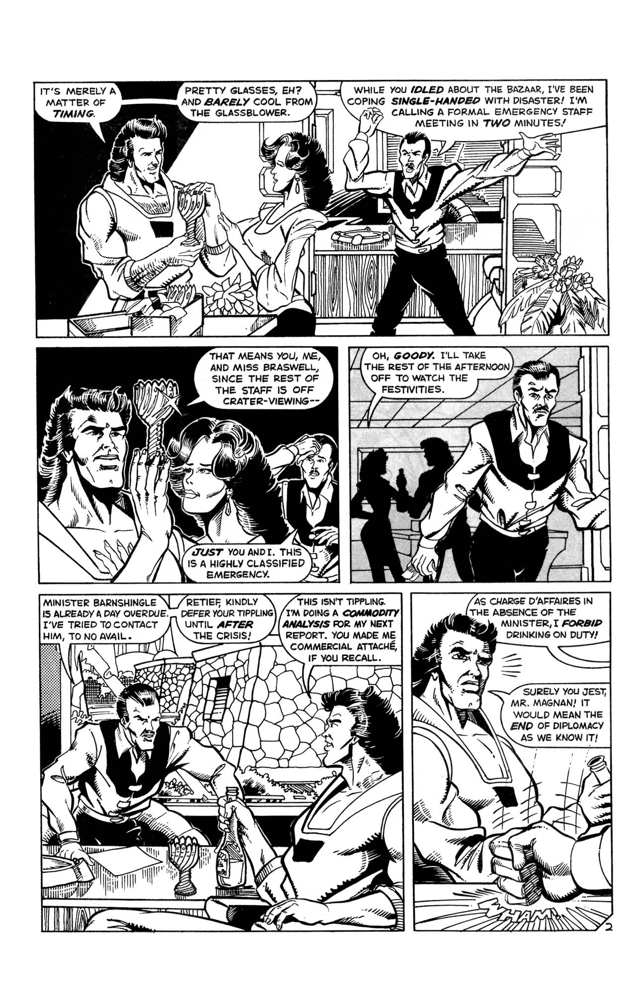 Read online Retief: Diplomatic Immunity comic -  Issue #2 - 4