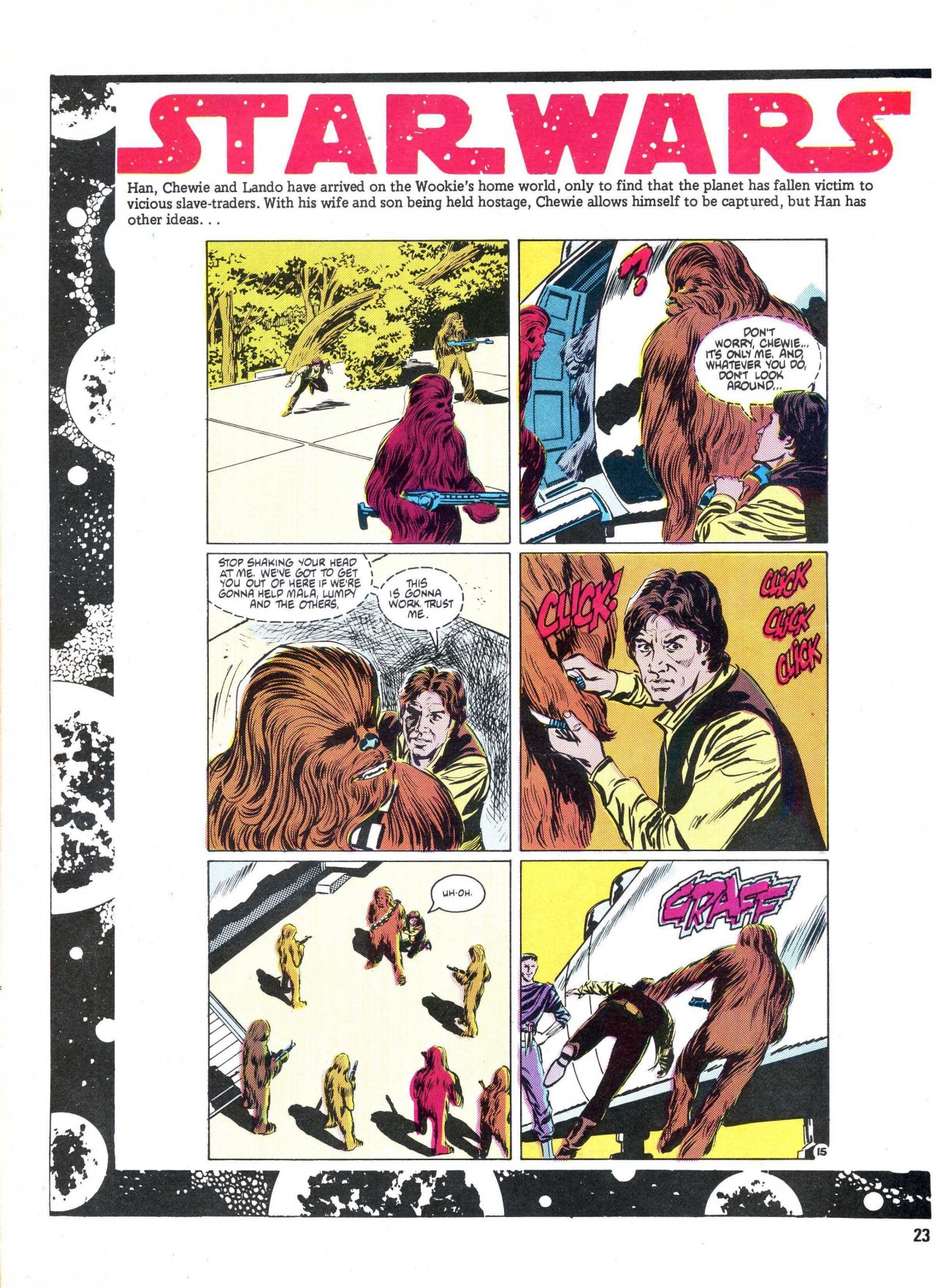 Read online Return of the Jedi comic -  Issue #83 - 23