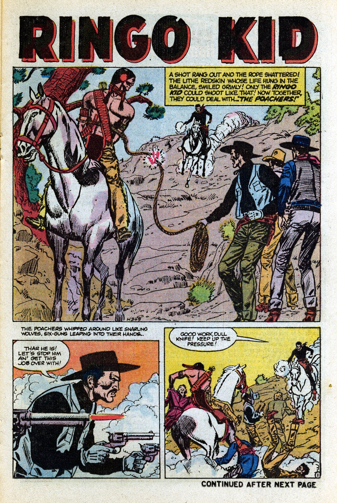Read online Ringo Kid (1970) comic -  Issue #20 - 21
