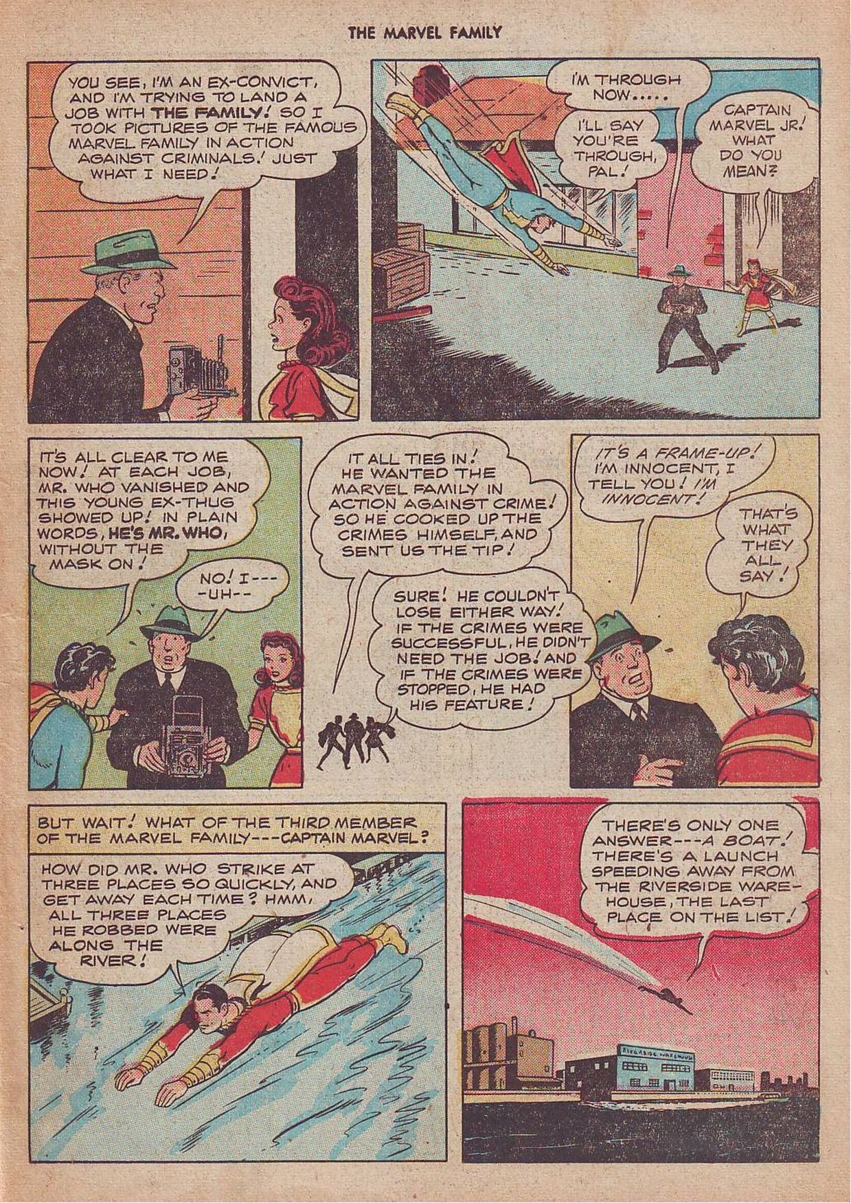 Read online The Marvel Family comic -  Issue #22 - 11