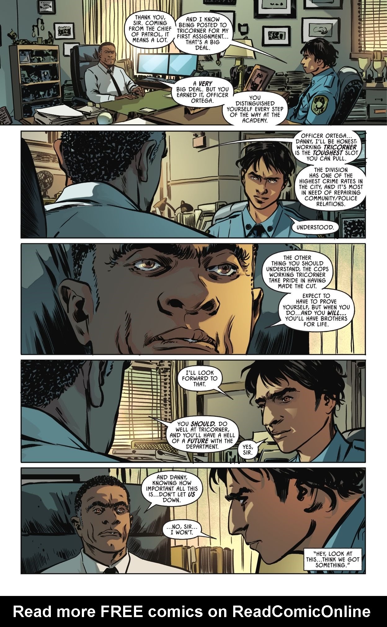 Read online GCPD: The Blue Wall comic -  Issue #1 - 10