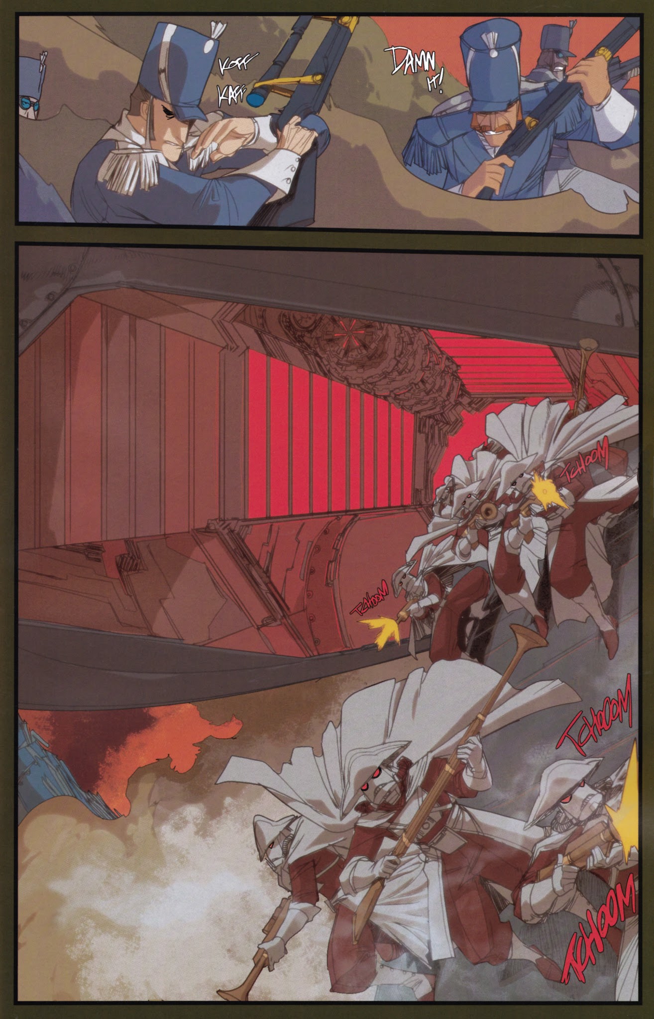 Read online Steam Wars comic -  Issue #1 - 5