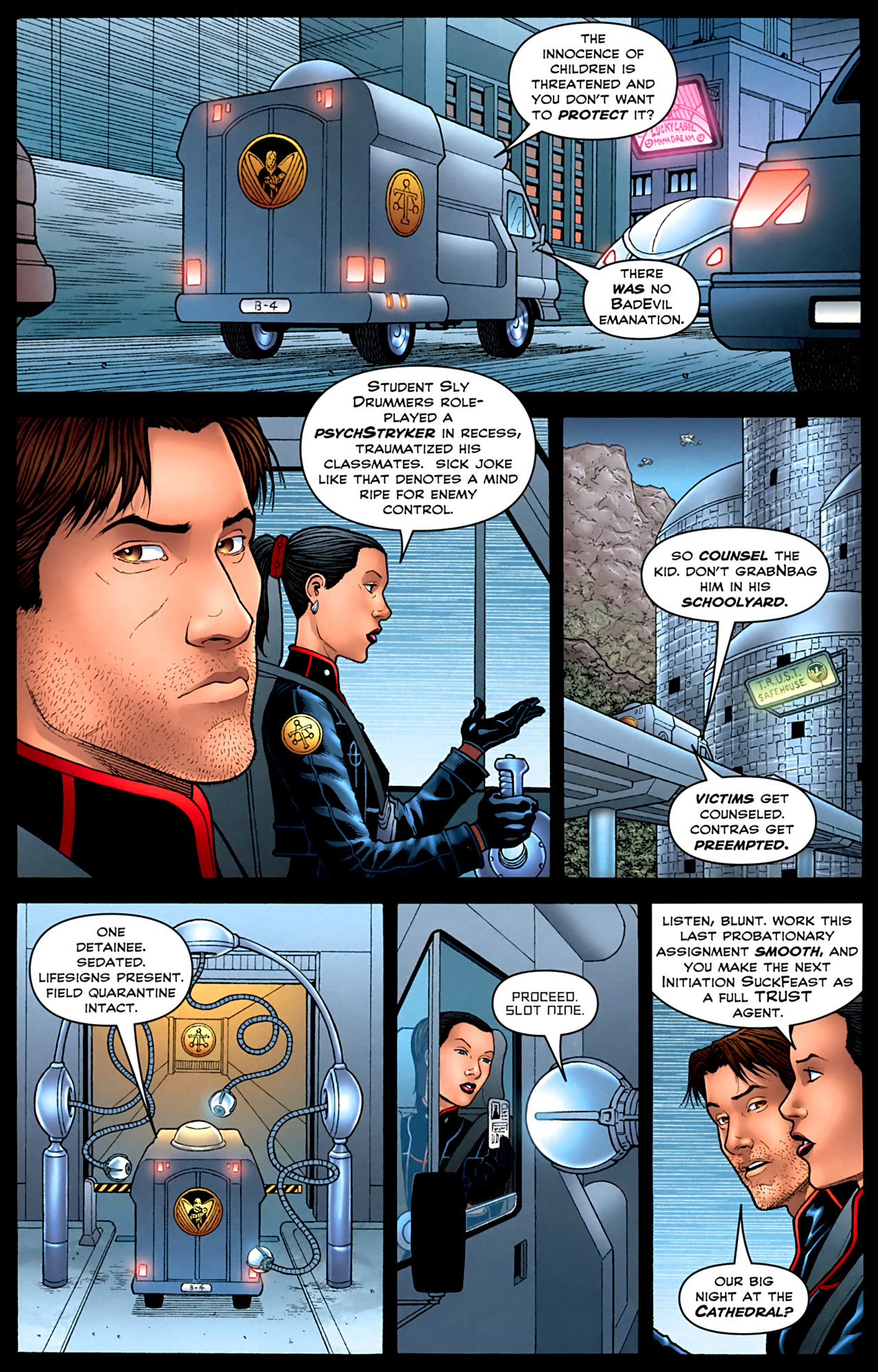 Read online Jamie Delano's Narcopolis comic -  Issue #4 - 5
