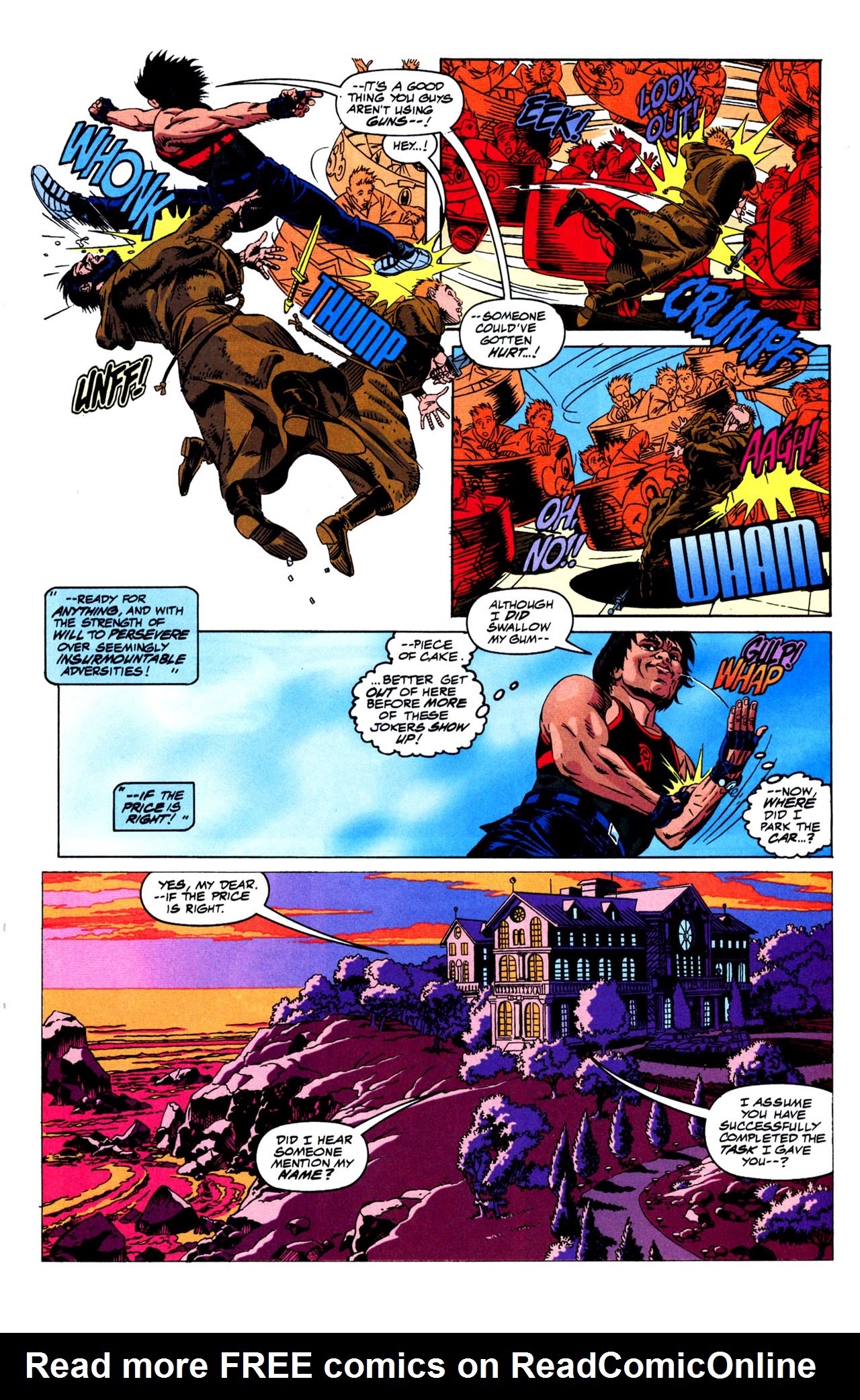 Read online Jackie Chan's Spartan X: The Armour of Heaven comic -  Issue #1 - 11
