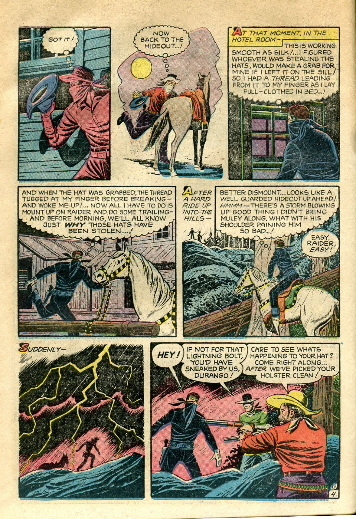 Read online Charles Starrett as The Durango Kid comic -  Issue #40 - 6