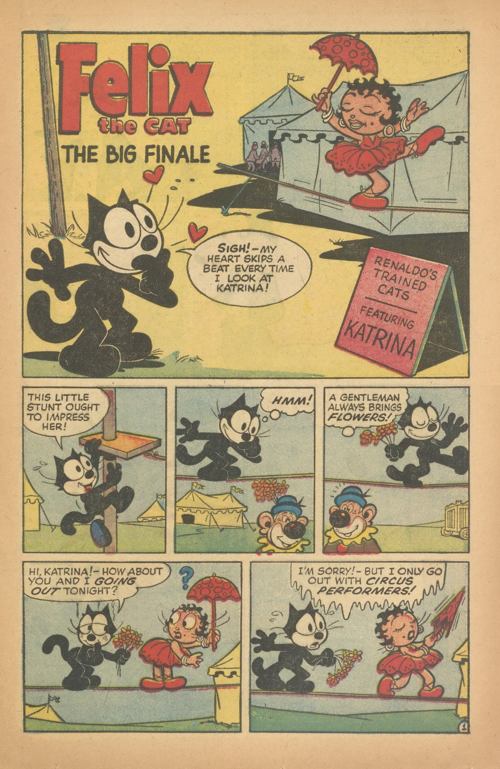 Read online Felix the Cat (1955) comic -  Issue #106 - 21
