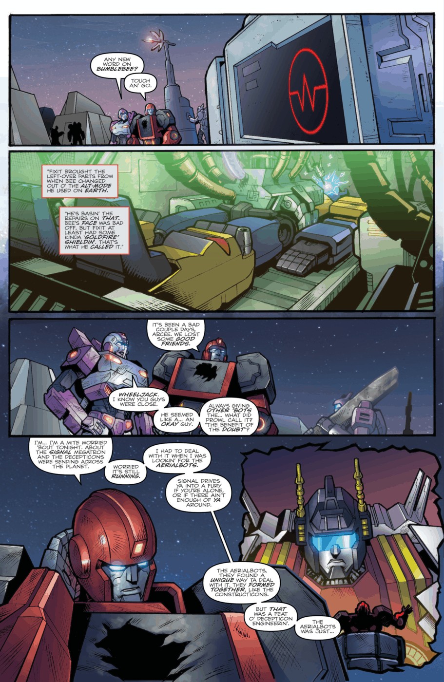 Read online Transformers: Robots In Disguise (2012) comic -  Issue #18 - 21