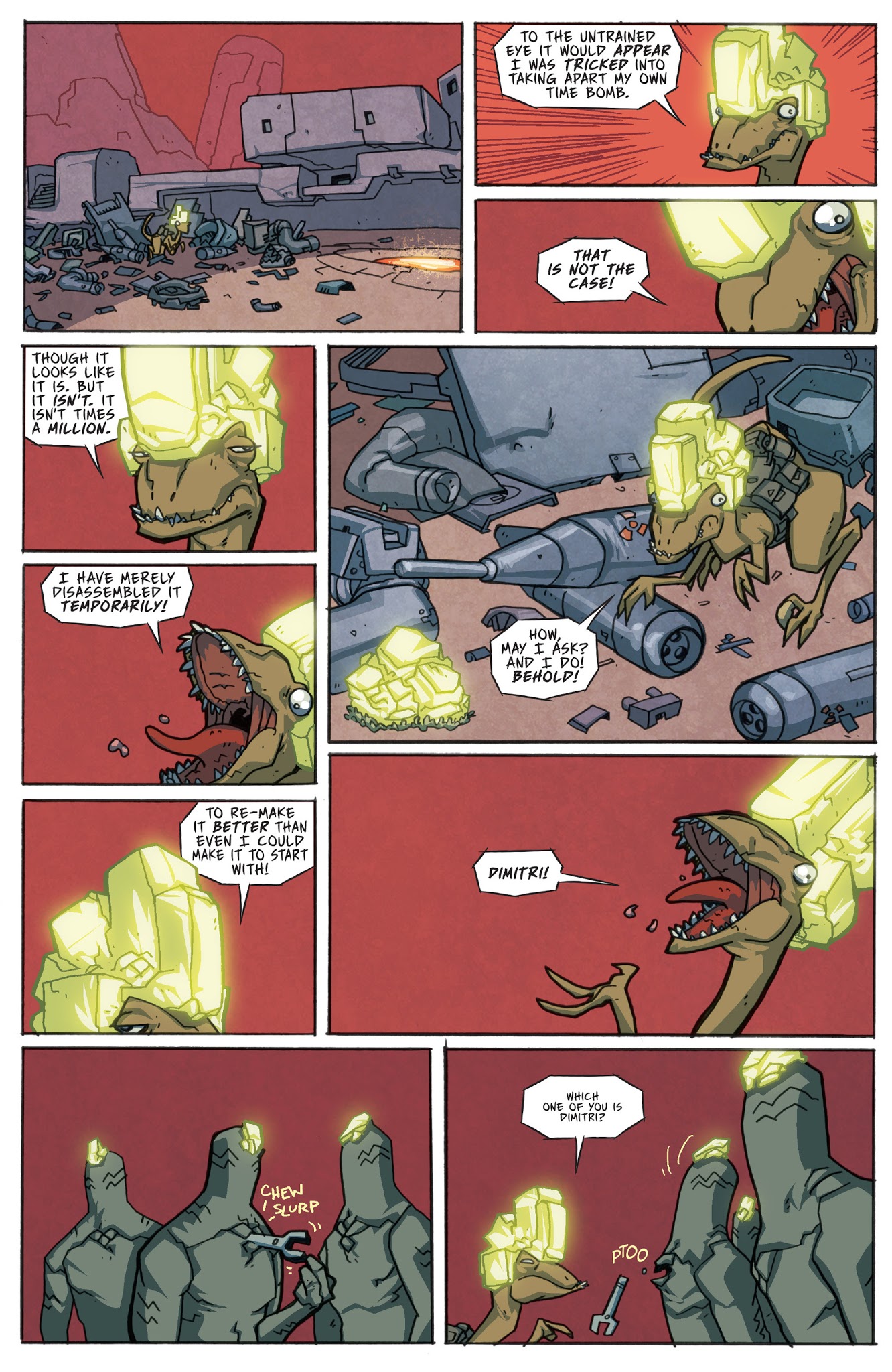 Read online Atomic Robo and the Savage Sword of Dr. Dinosaur comic -  Issue #3 - 10