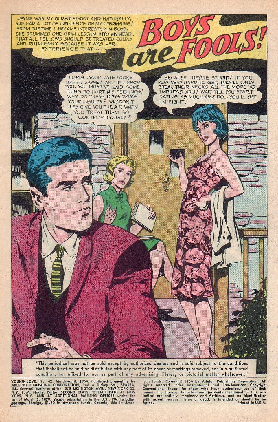 Read online Young Love (1963) comic -  Issue #42 - 3