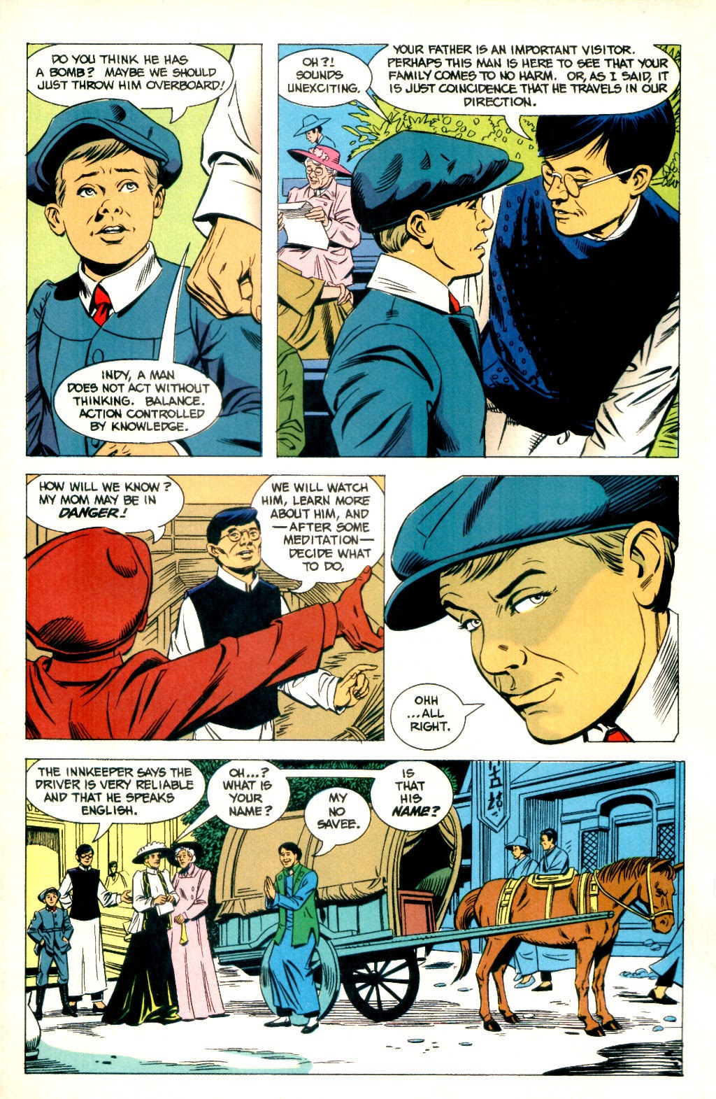 Read online Young Indiana Jones Chronicles comic -  Issue #11 - 11
