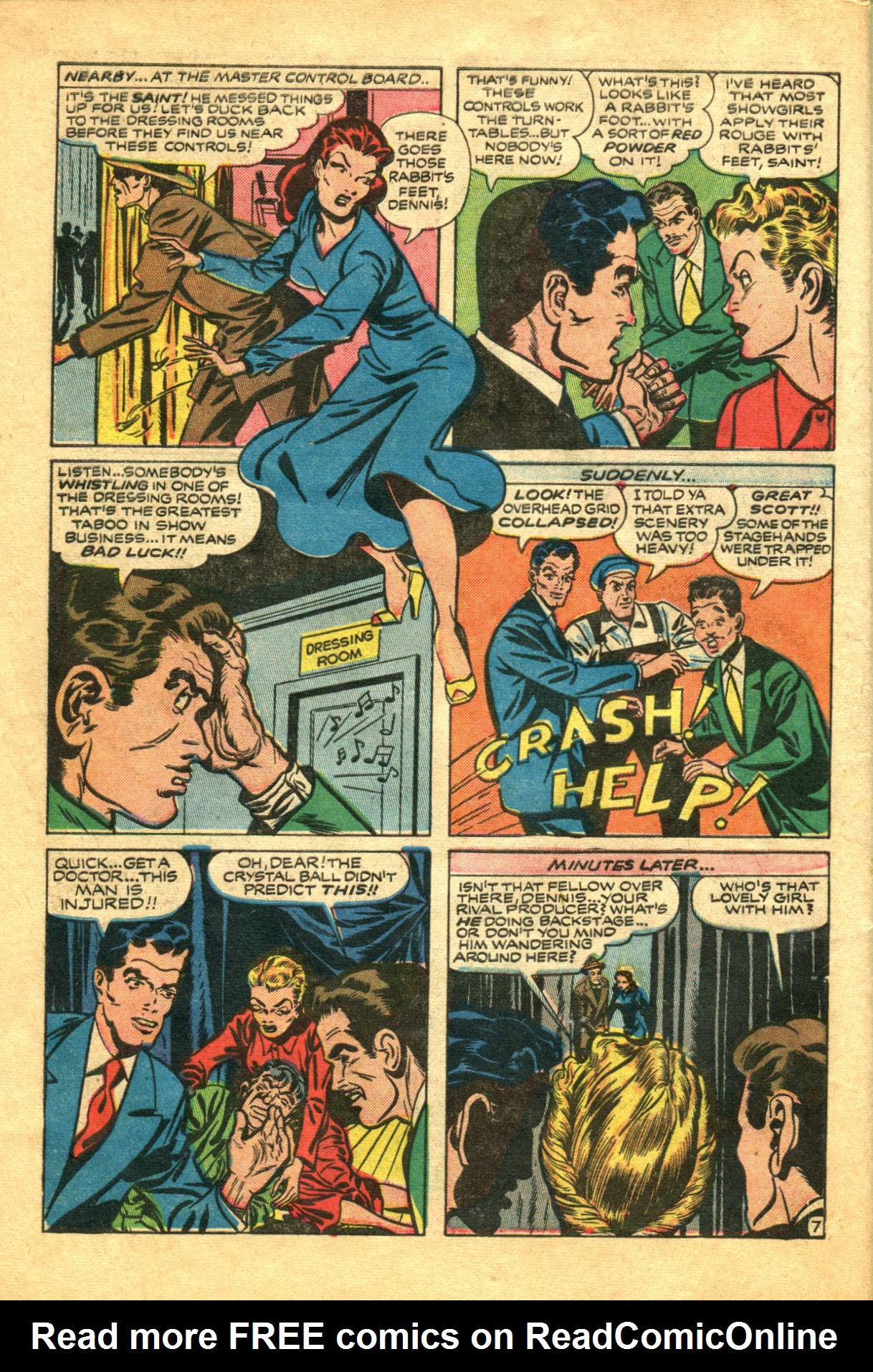 Read online The Saint (1947) comic -  Issue #7 - 30