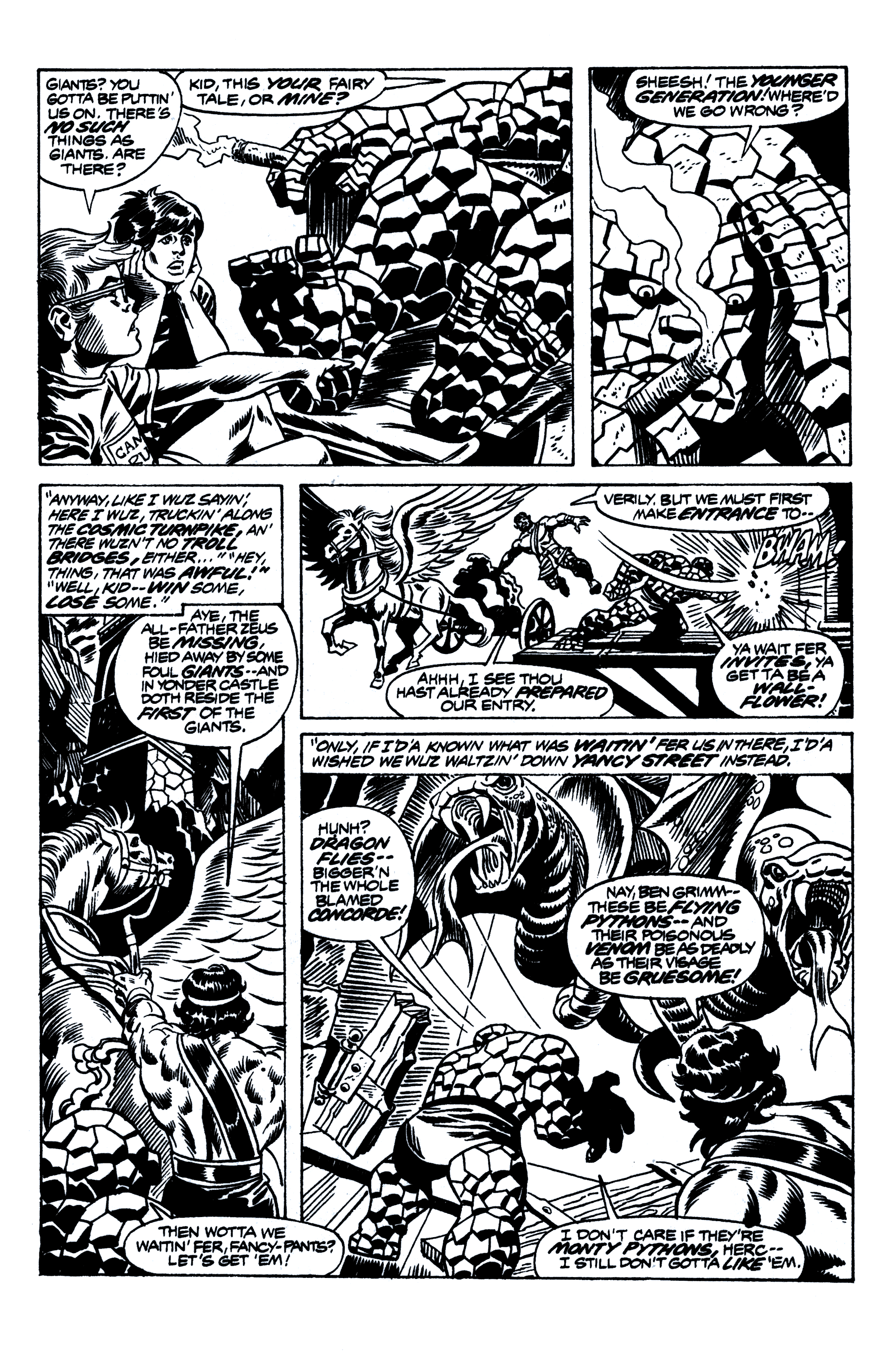 Read online Essential Marvel Two-In-One comic -  Issue # TPB 2 (Part 5) - 9