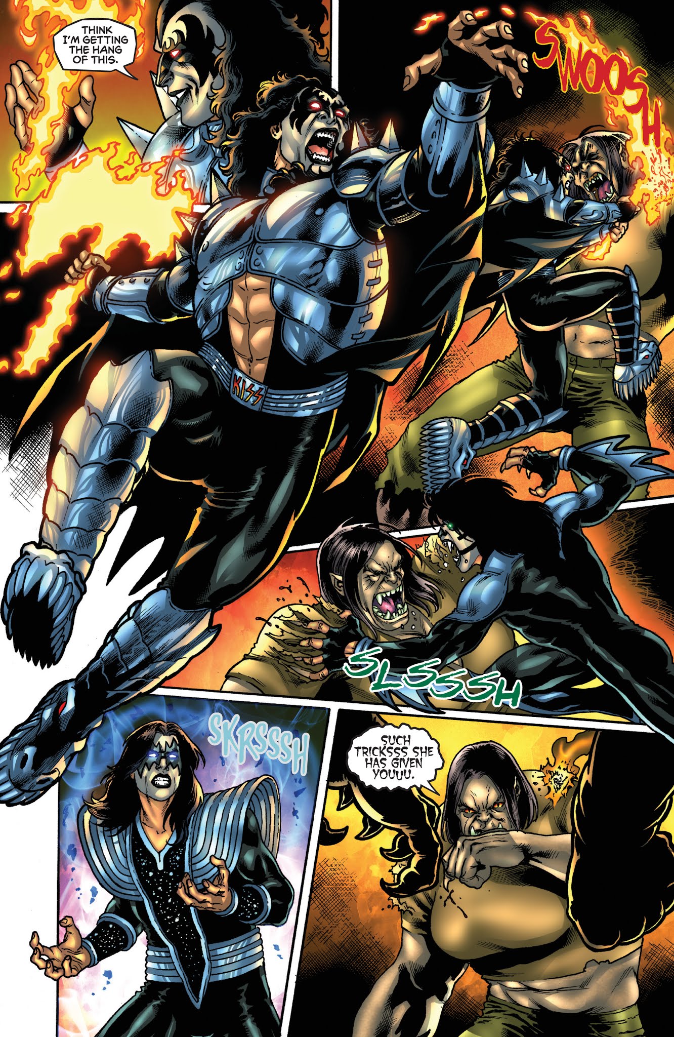 Read online KISS: Blood and Stardust comic -  Issue #3 - 20