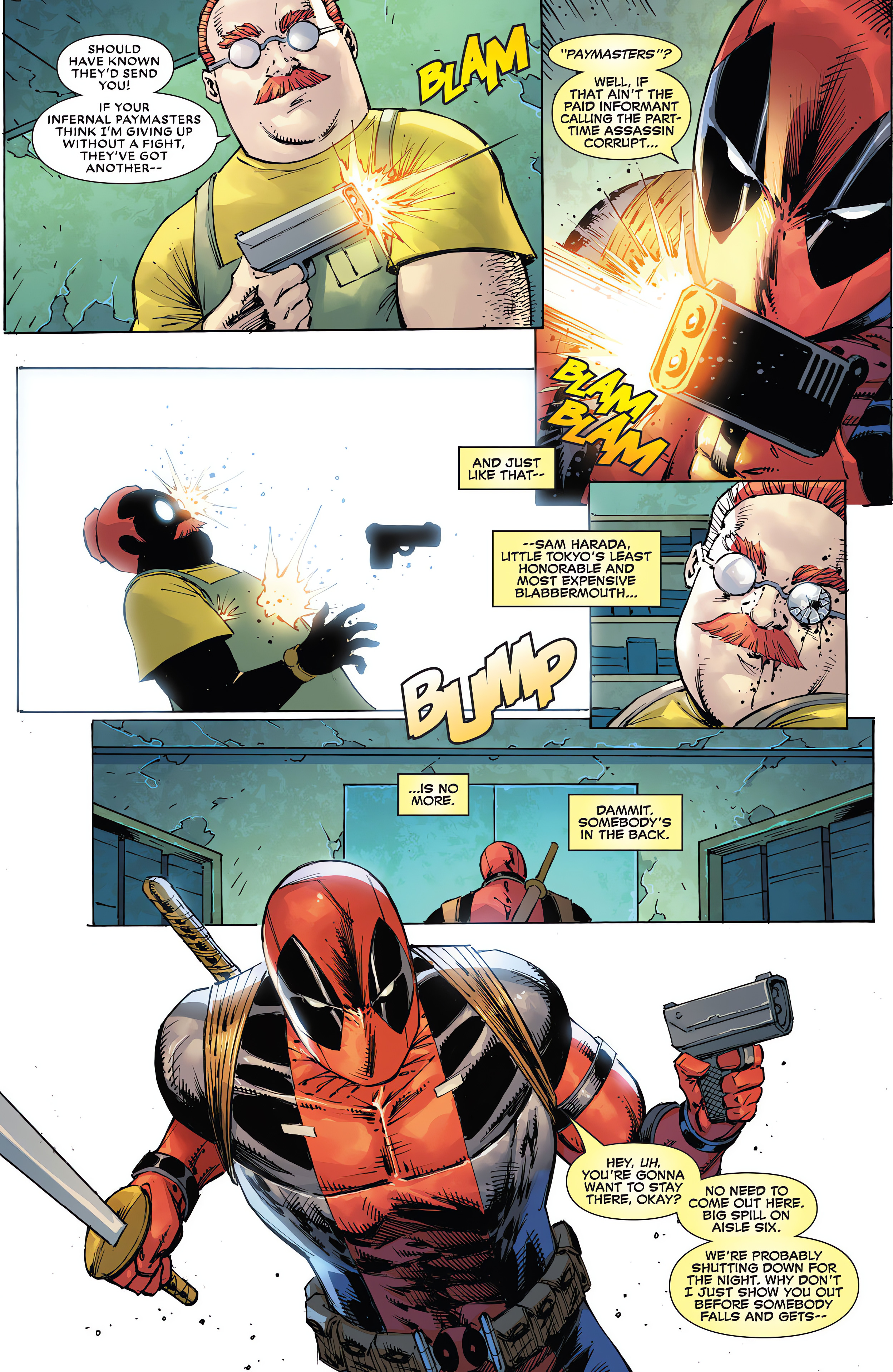 Read online Deadpool: Seven Slaughters comic -  Issue # TPB - 24