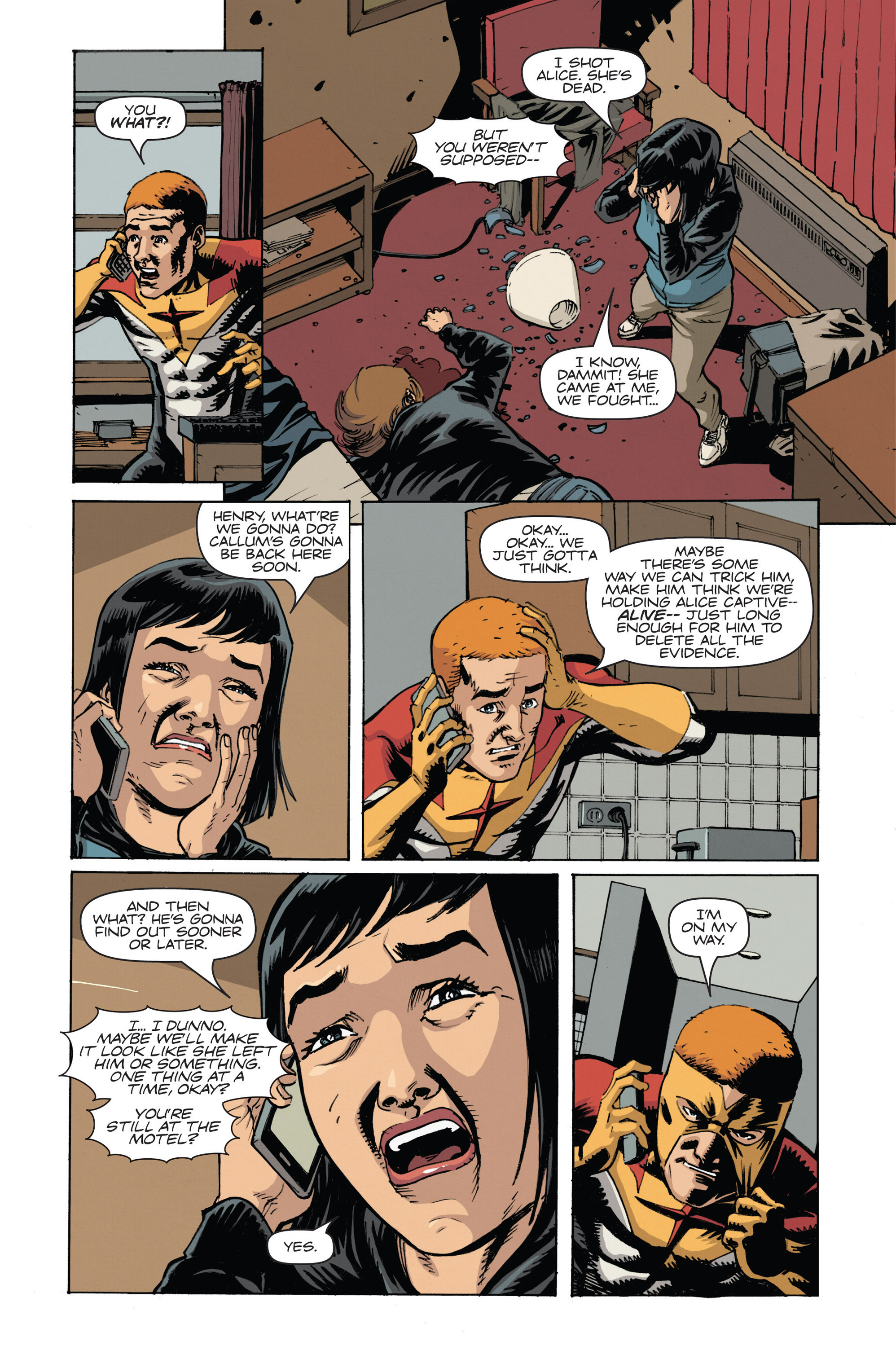 Read online Anti-Hero (2013) comic -  Issue #9 - 11