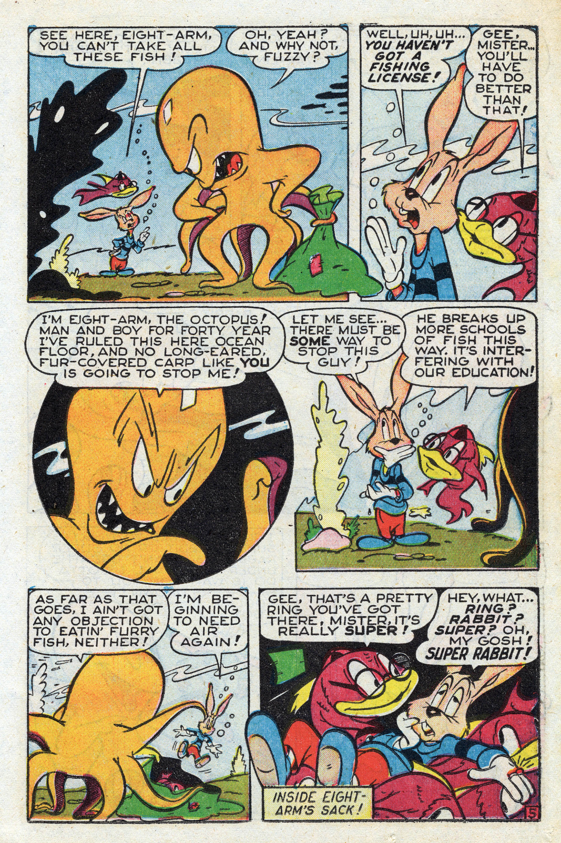 Read online Super Rabbit comic -  Issue #8 - 17
