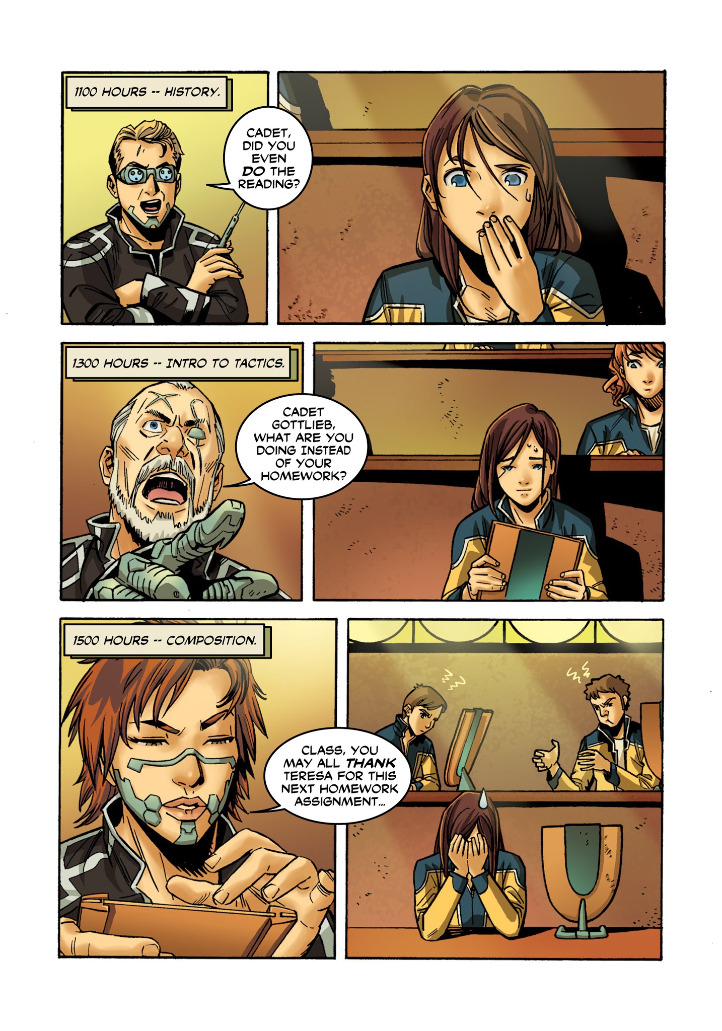 Read online Gear School comic -  Issue # TPB 2 - 22