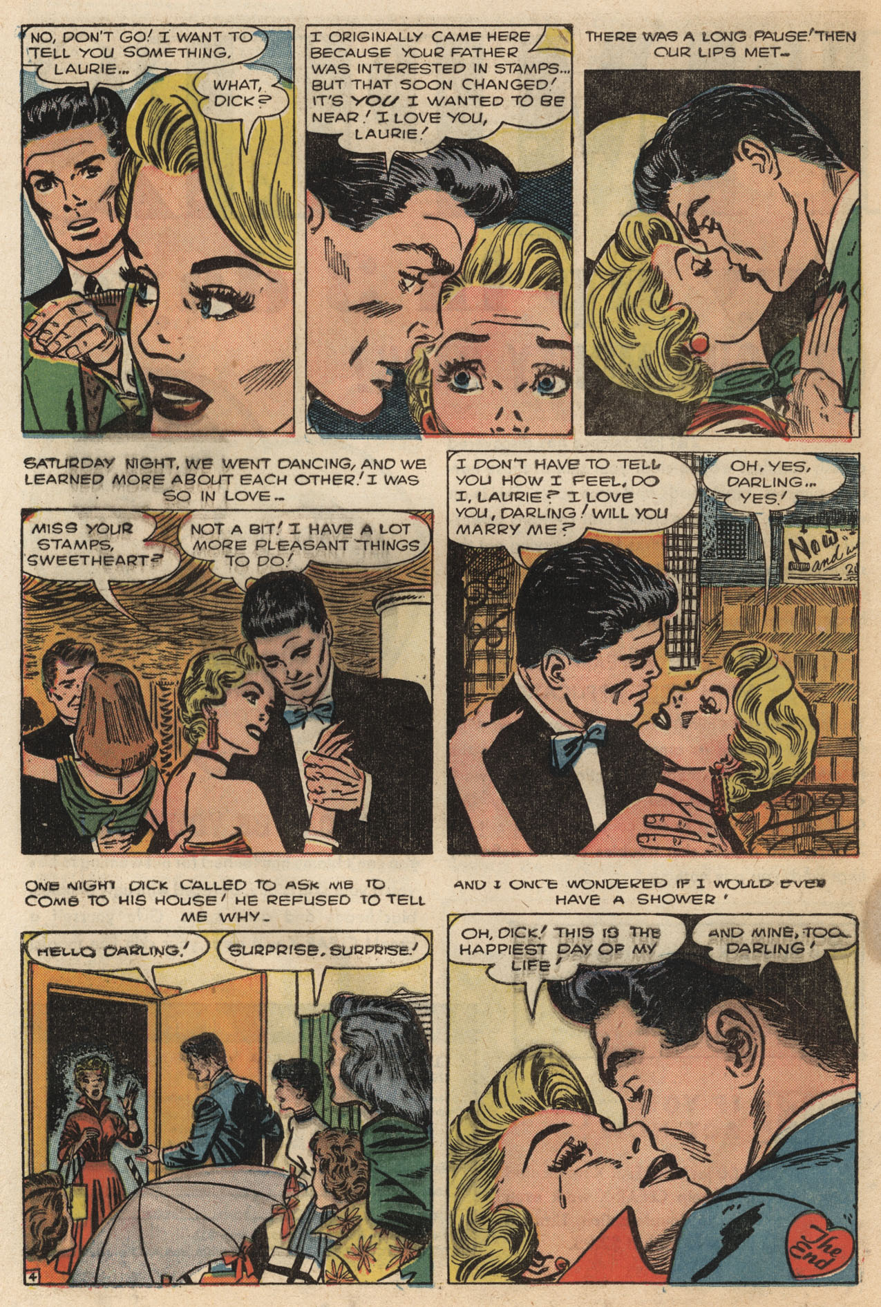 Read online Love Romances comic -  Issue #55 - 20