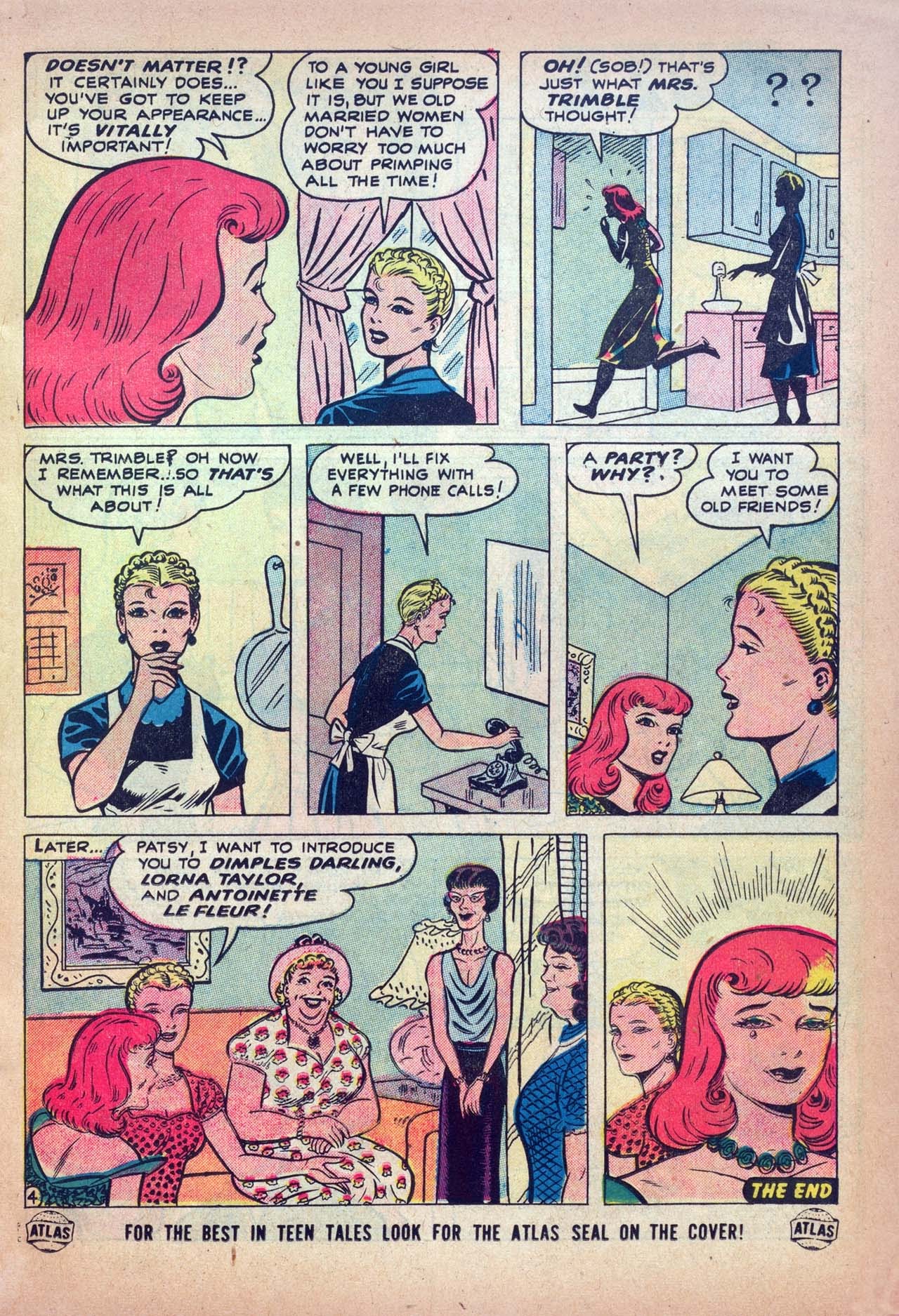 Read online Patsy and Hedy comic -  Issue #11 - 15