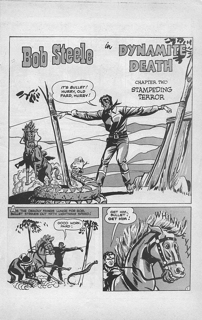 Read online Bob Steele Western comic -  Issue # Full - 13