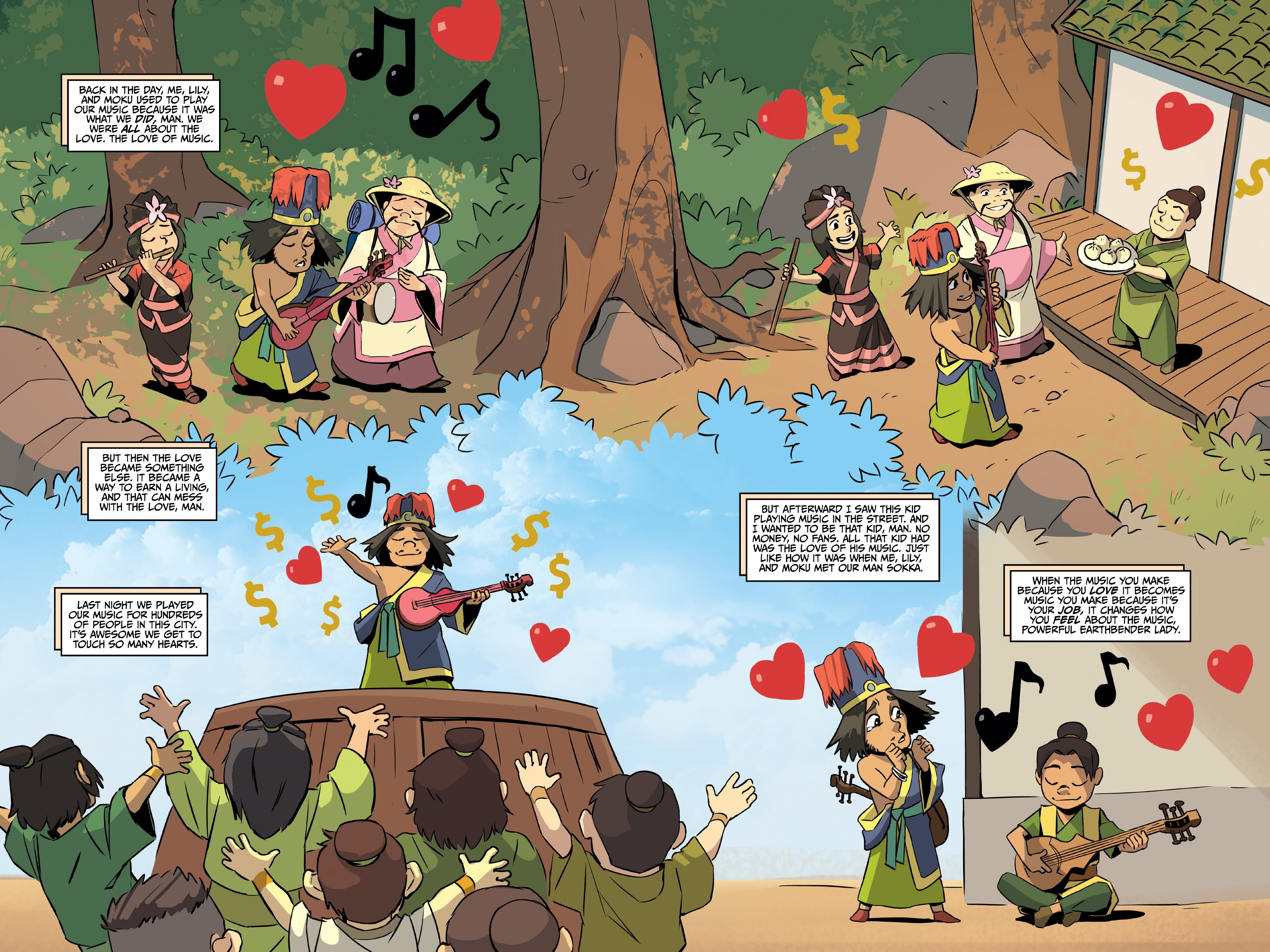 Read online Nickelodeon Avatar: The Last Airbender - Toph Beifong's Metalbending Academy comic -  Issue # TPB - 37