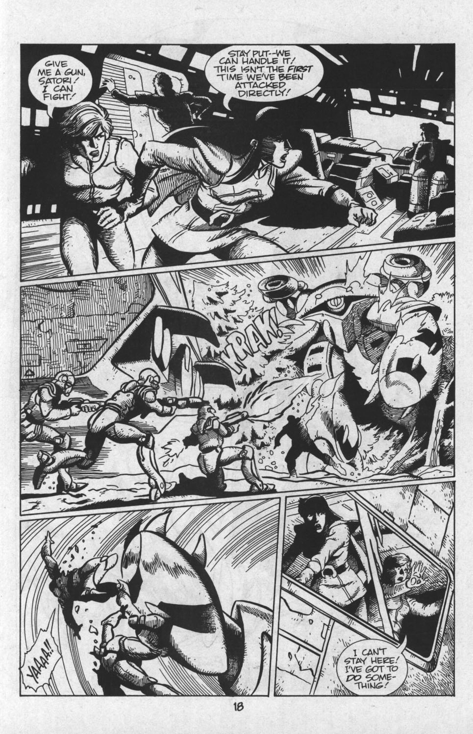 Read online Robotech: Invid War comic -  Issue #16 - 20