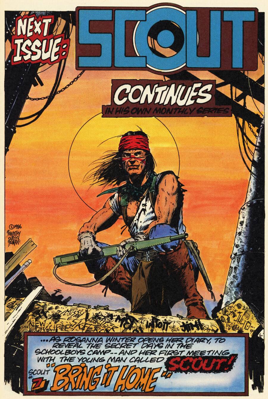 Read online Scout comic -  Issue #6 - 22