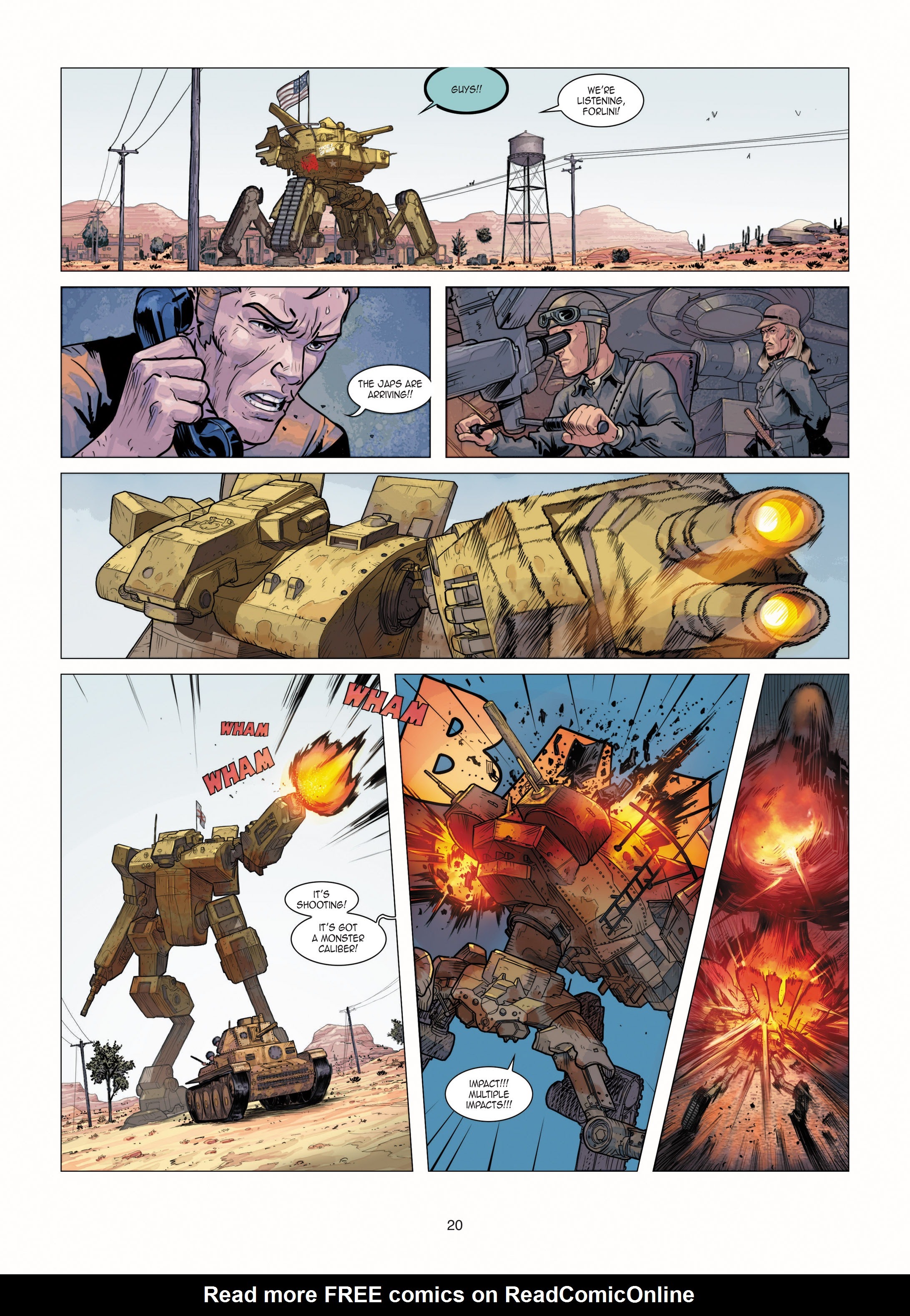 Read online Iron Squad comic -  Issue #4 - 20