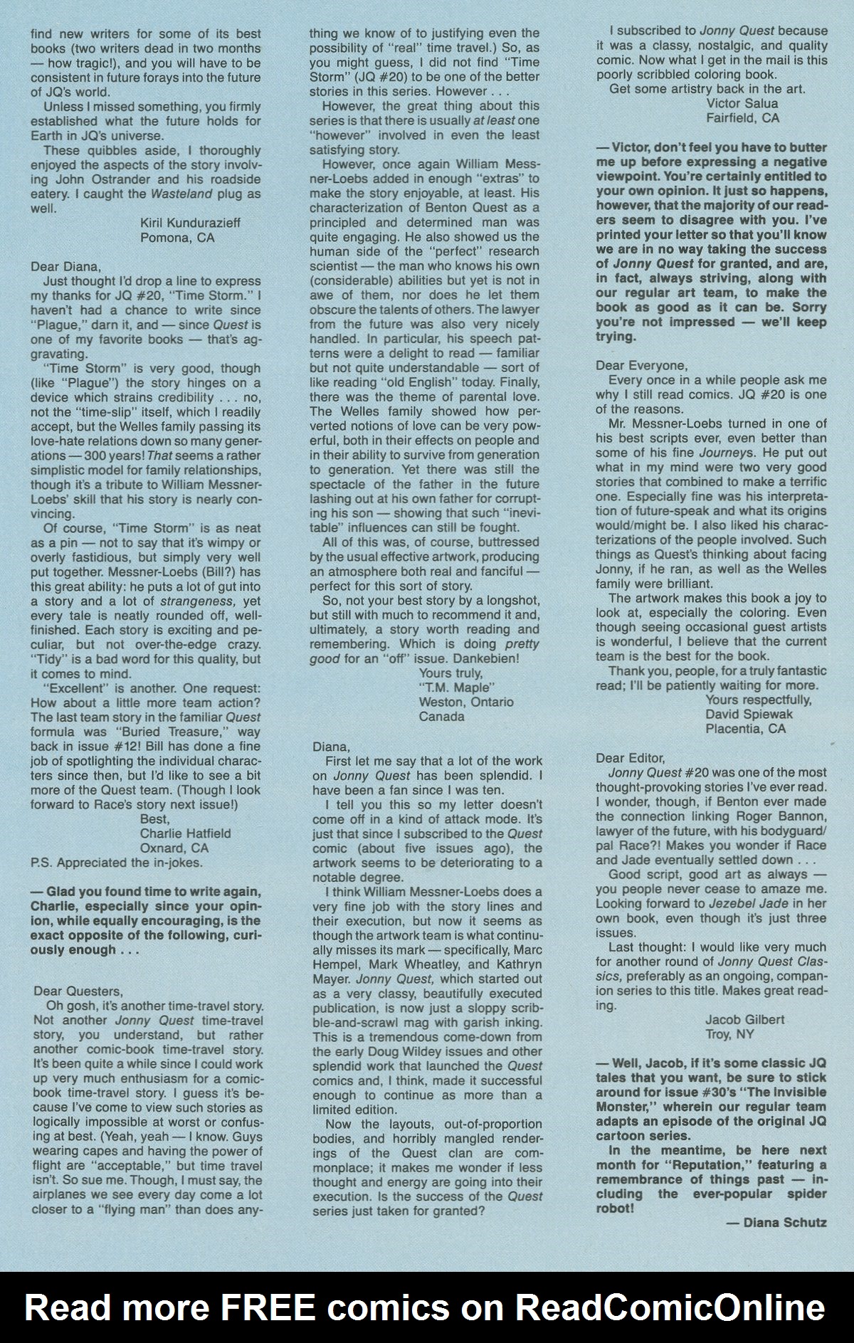 Read online Jonny Quest comic -  Issue #25 - 15