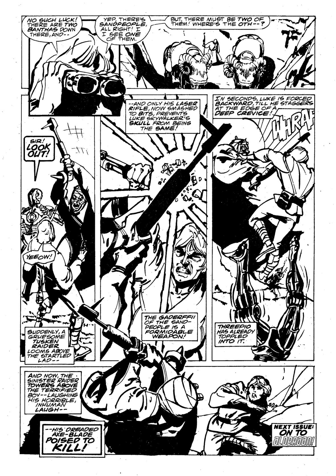 Read online Star Wars Weekly comic -  Issue #138 - 22