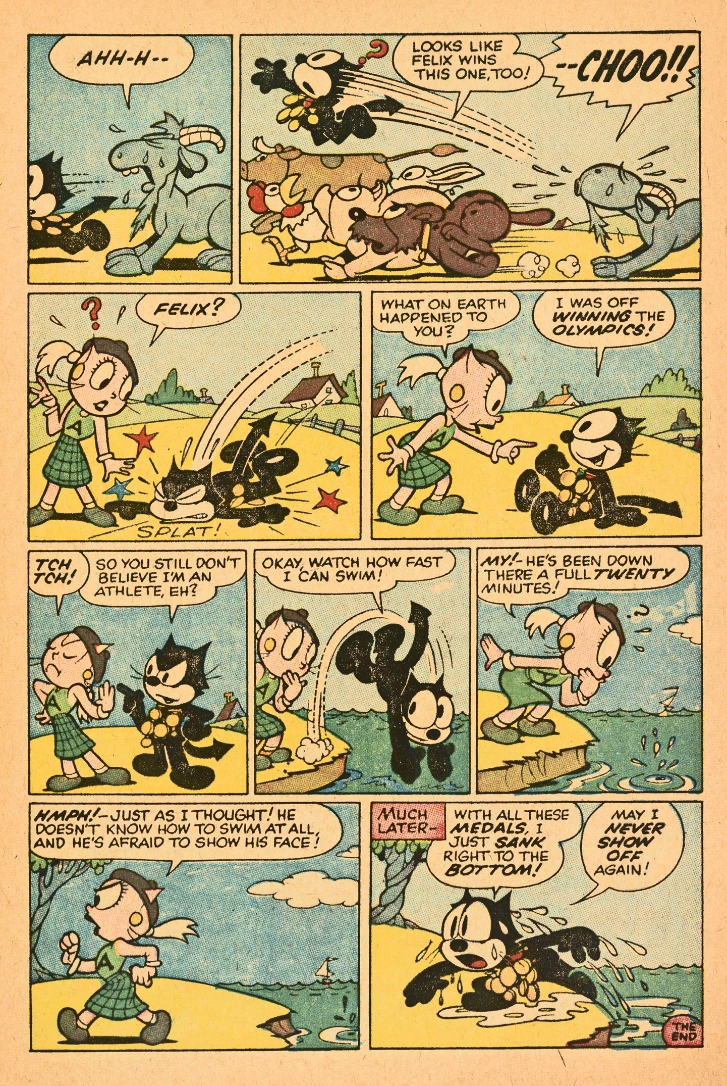 Read online Felix the Cat (1955) comic -  Issue #112 - 25