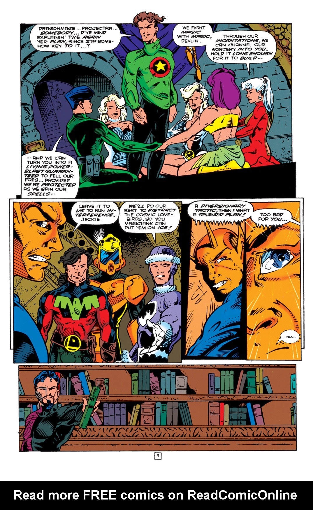 Read online Legionnaires comic -  Issue #18 - 9