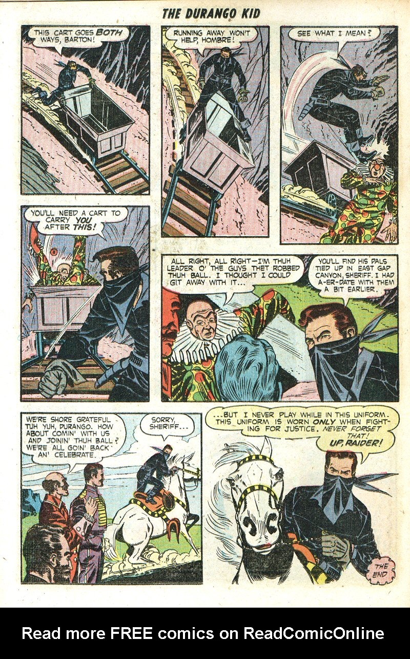 Read online Charles Starrett as The Durango Kid comic -  Issue #17 - 17