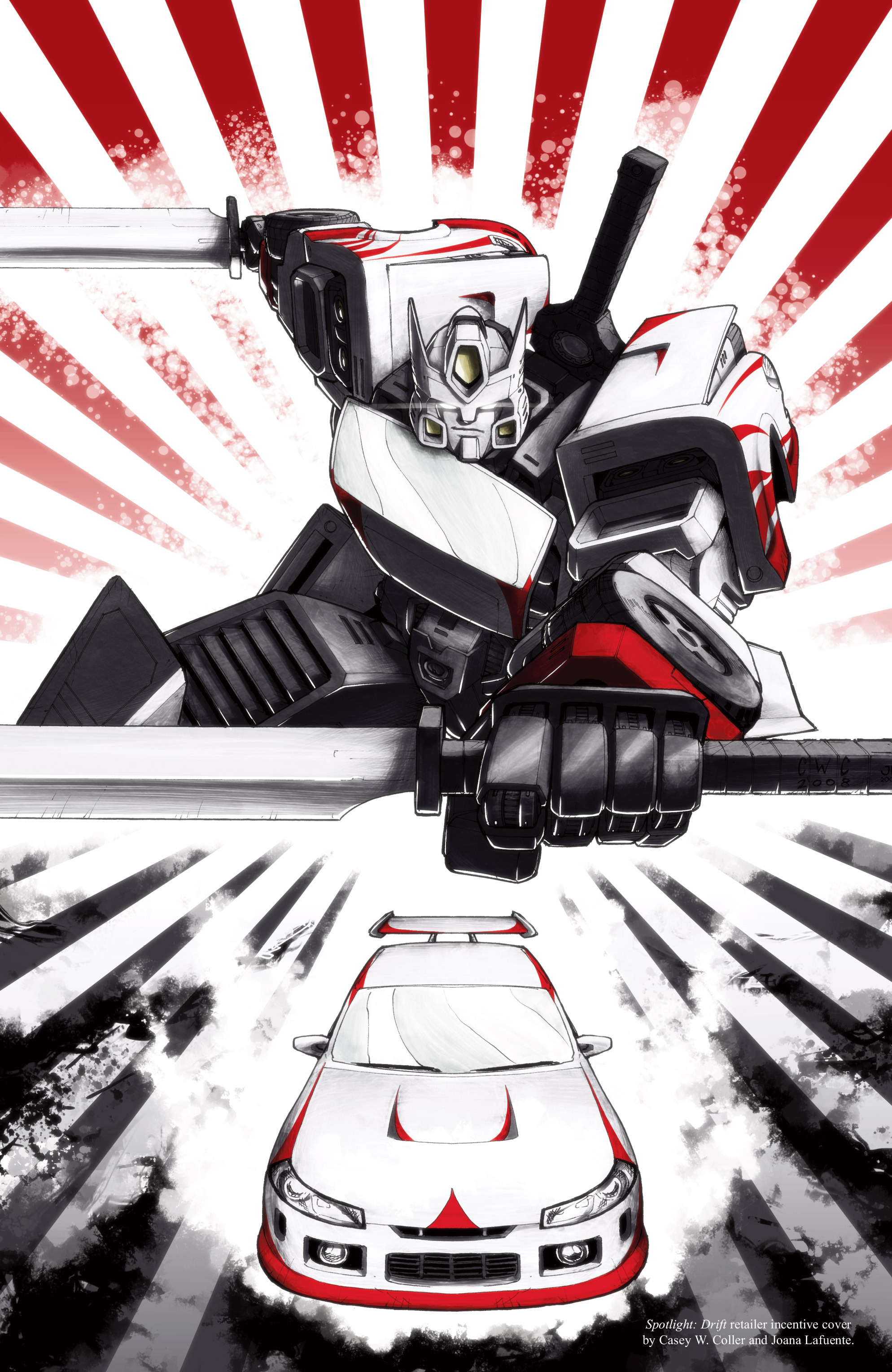 Read online The Transformers Spotlight: Drift Director's Cut comic -  Issue # Full - 41