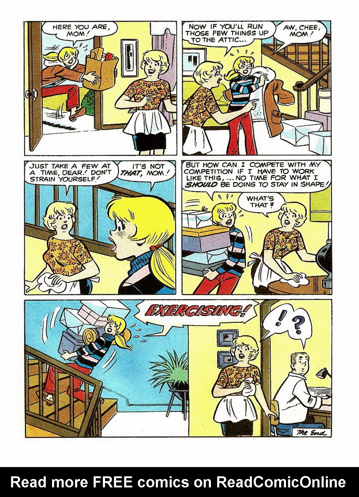 Read online Archie's Double Digest Magazine comic -  Issue #64 - 168