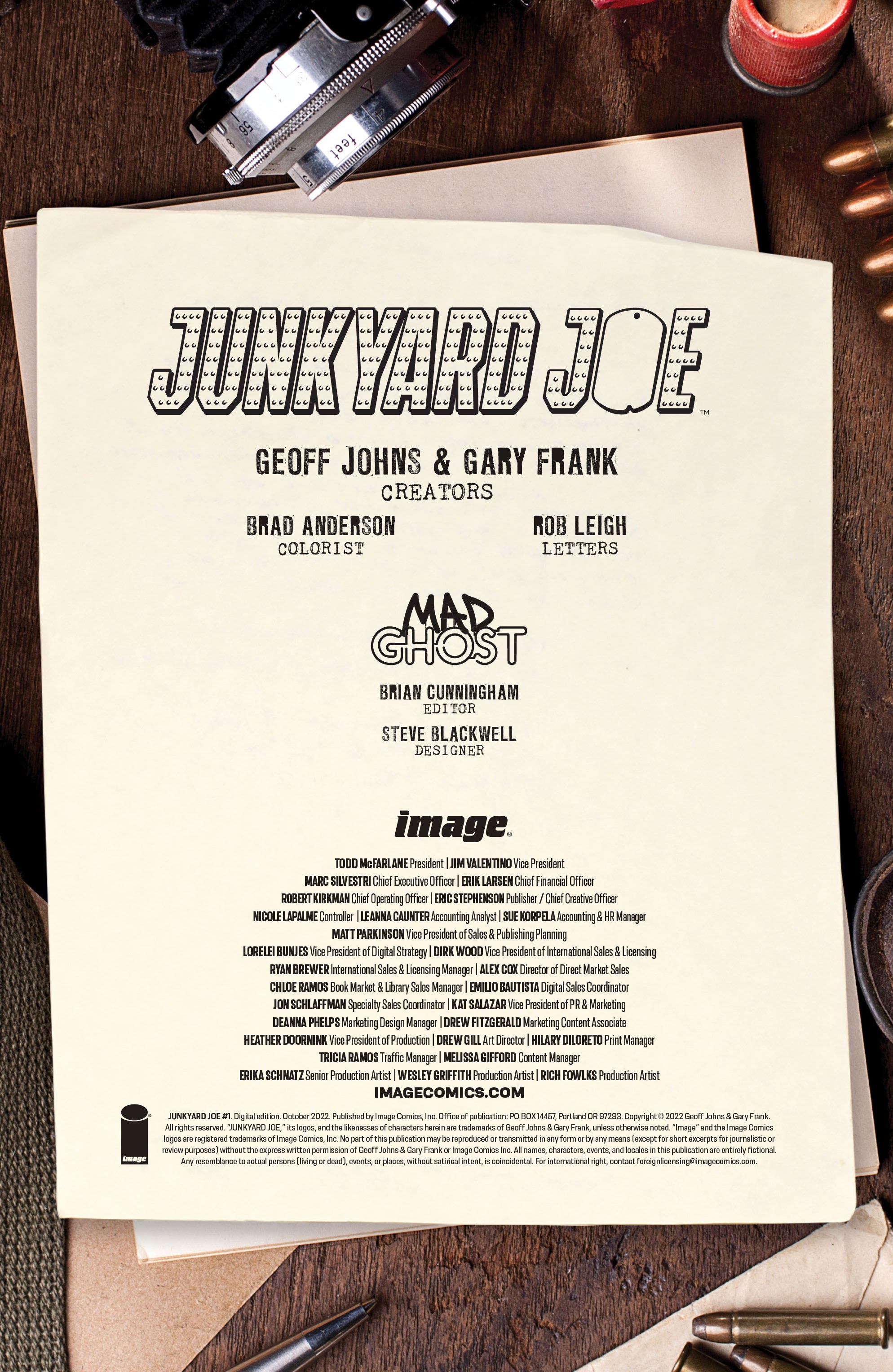 Read online Junkyard Joe comic -  Issue #1 - 2