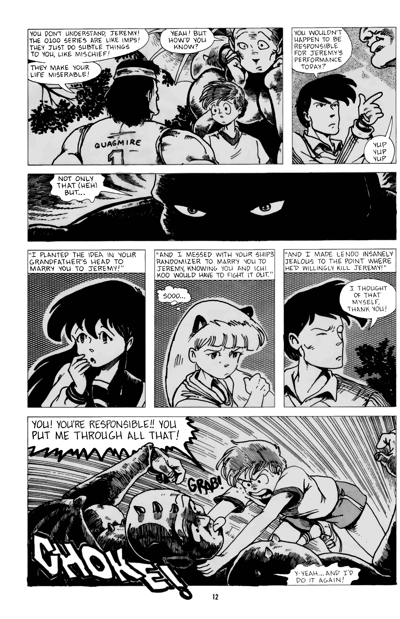 Read online Ninja High School (1986) comic -  Issue #4 - 14