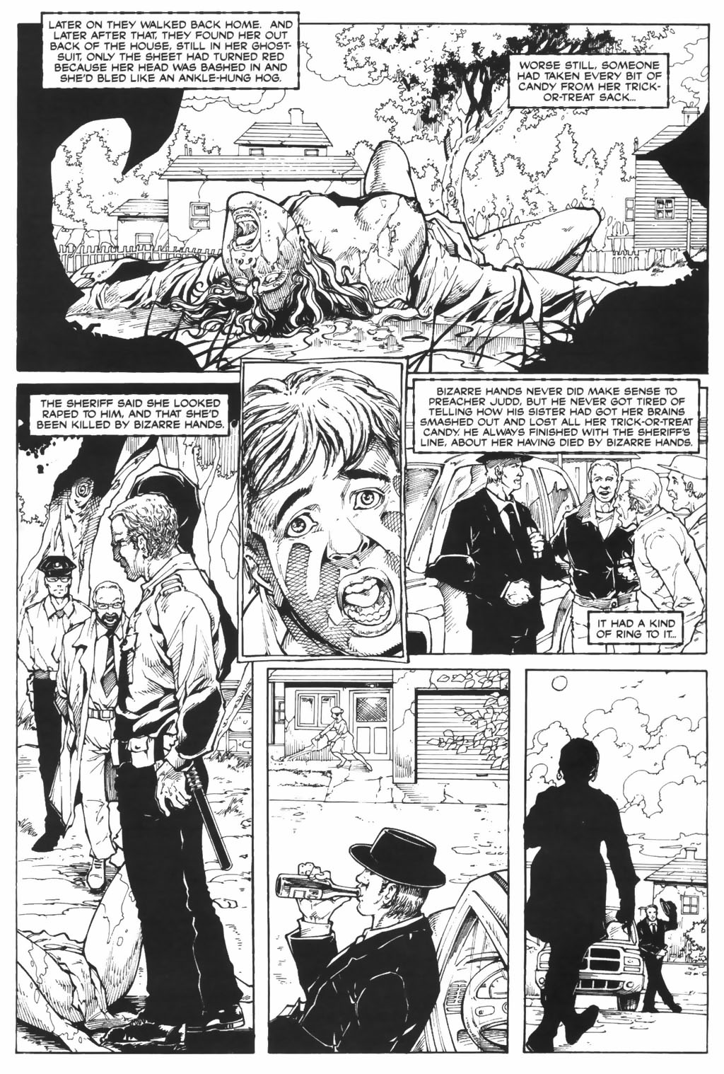 Read online Joe R. Lansdale's By Bizarre Hands comic -  Issue #1 - 6
