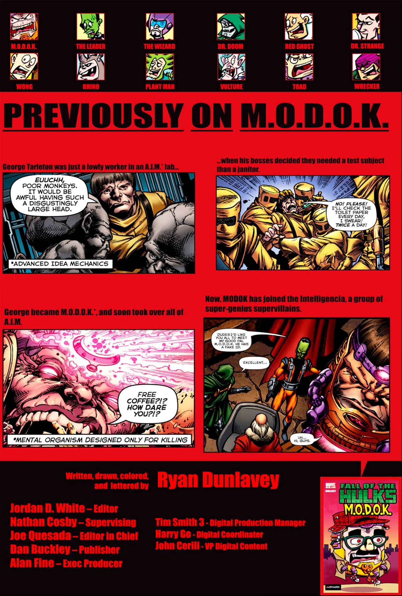 Read online Fall of the Hulks: M.O.D.O.K. comic -  Issue # Full - 2